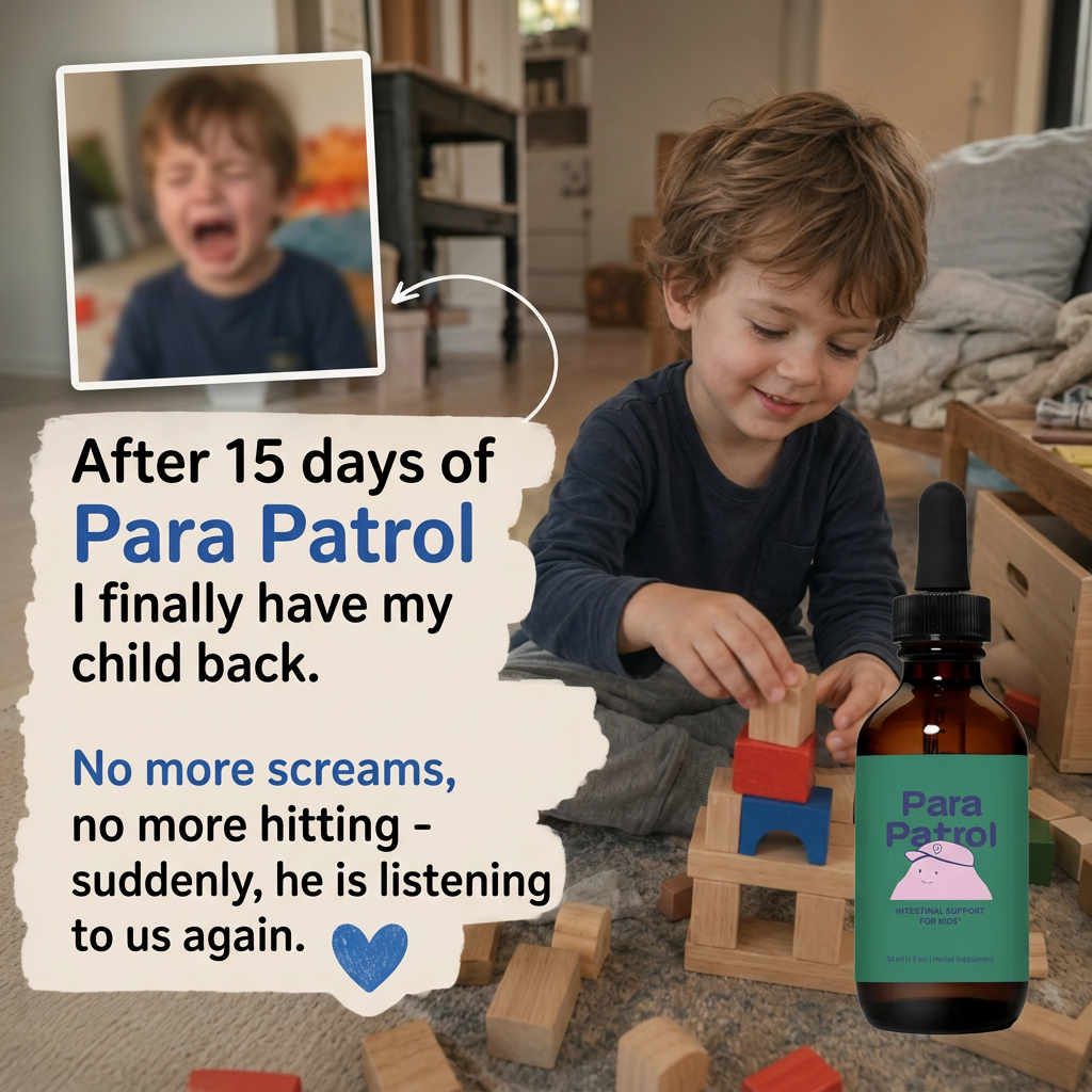 Deborah Facebook ad: No ADHD, Just Parasites? My Proof After 20 Days.