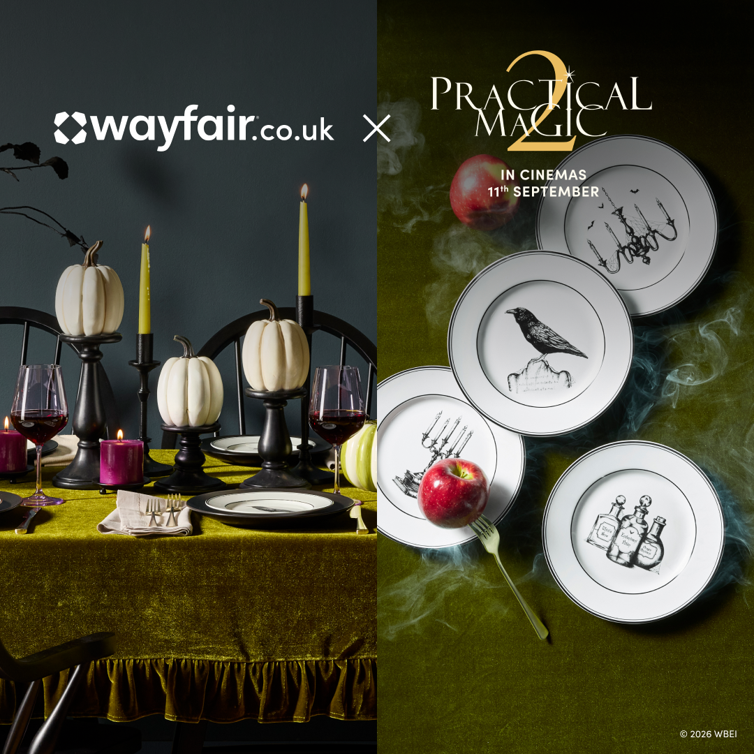 Wayfair Facebook ad: Prep your home for magic, mayhem, and midnight margaritas.