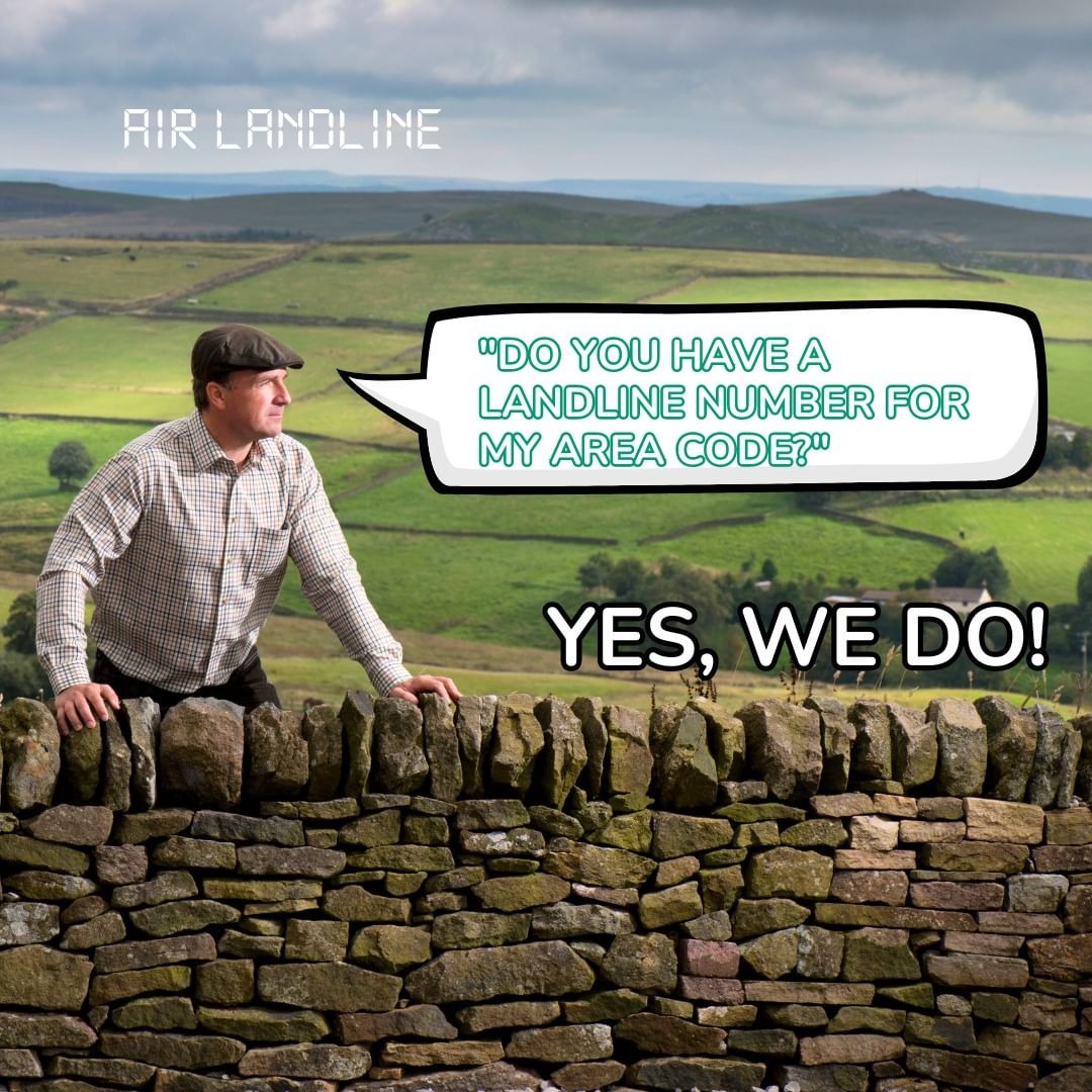 Air Landline Facebook ad: Appeal To Better Clients