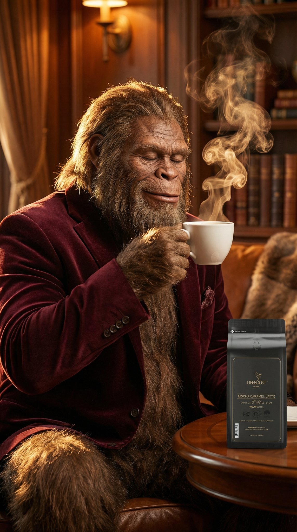 Lifeboost Coffee Facebook ad