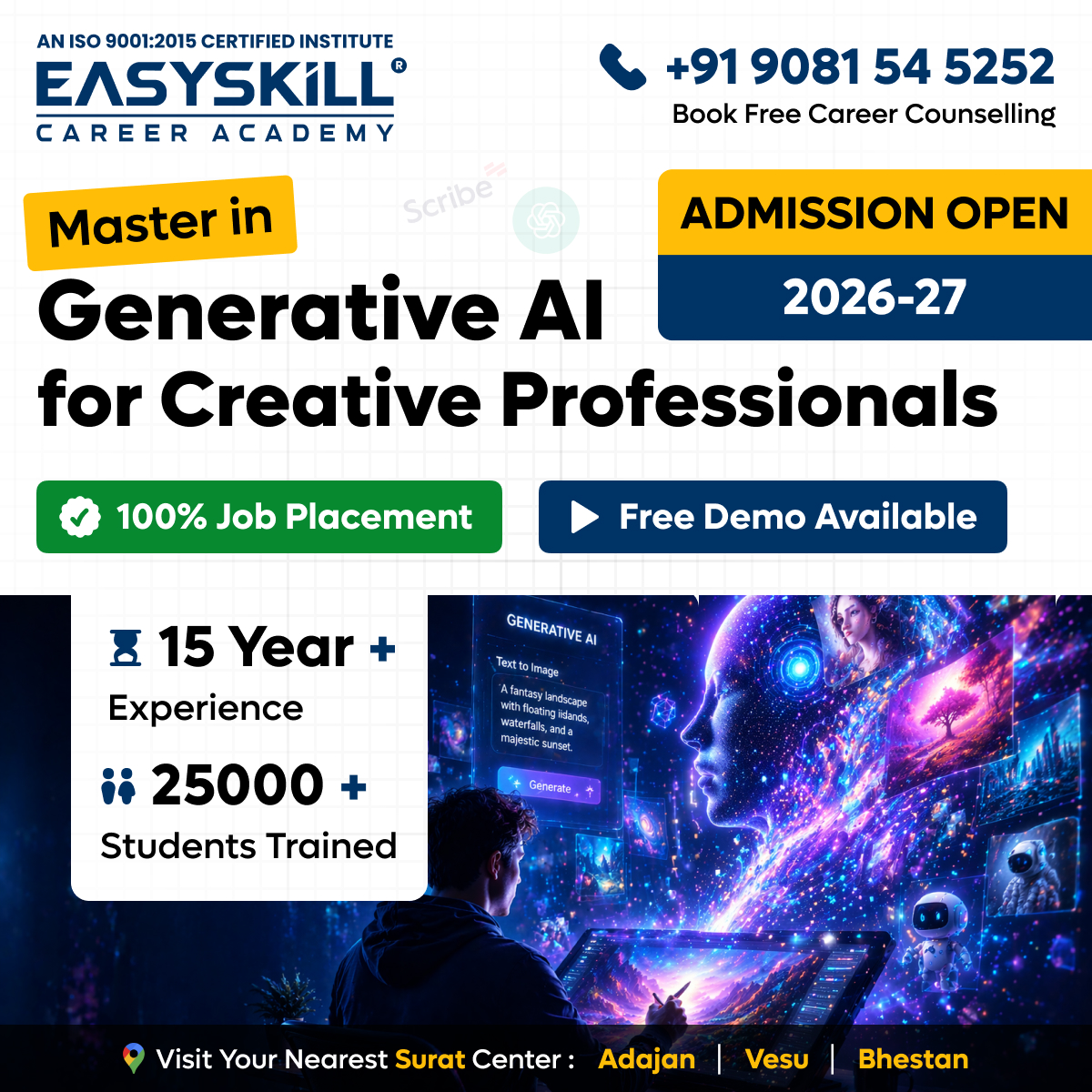 EasySkill Career Academy Facebook ad
