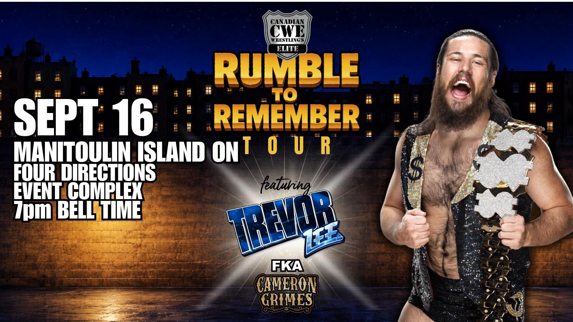 Canadian Wrestling's Elite Facebook ad