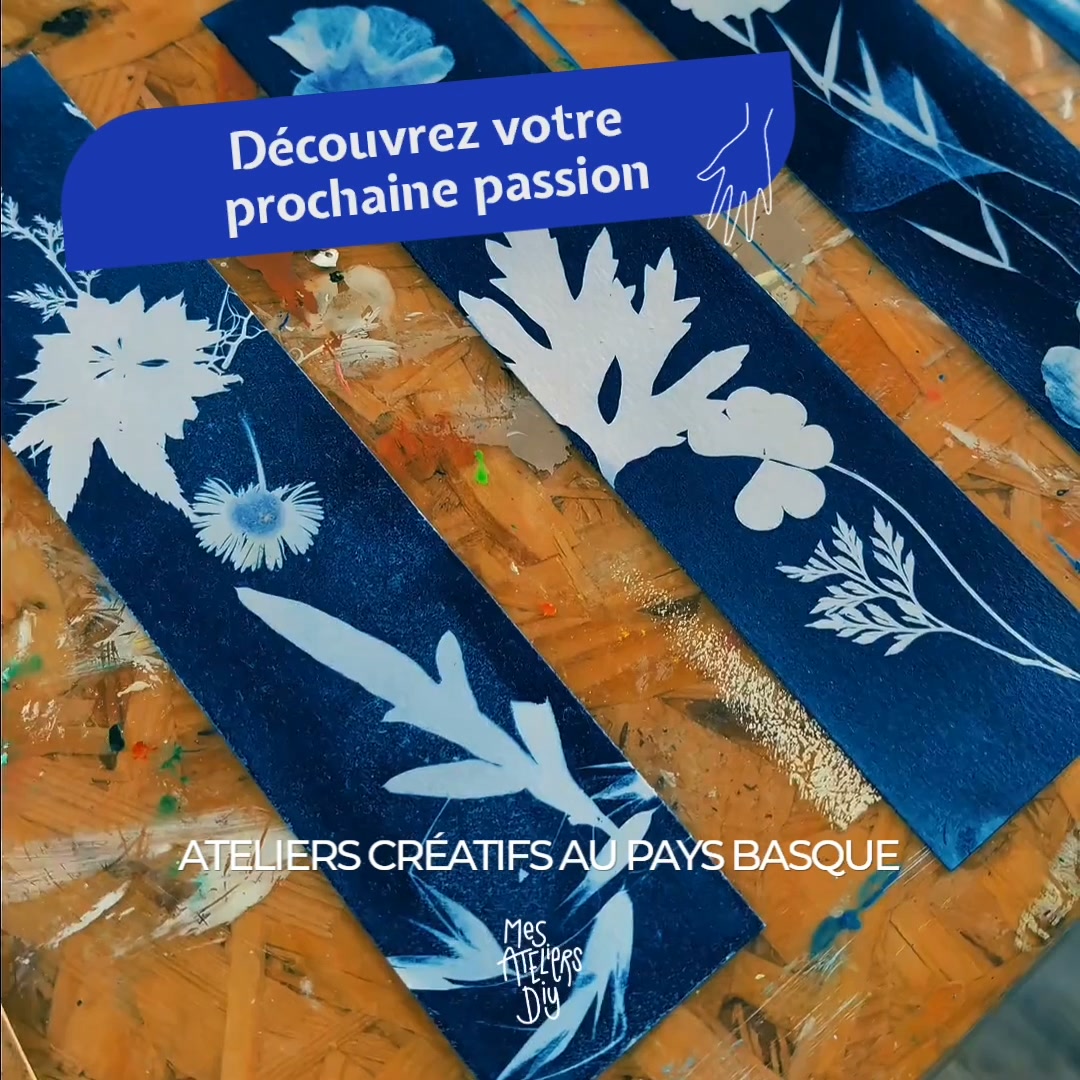 Mes Ateliers DIY Facebook ad: Réservez votre atelier en ligne