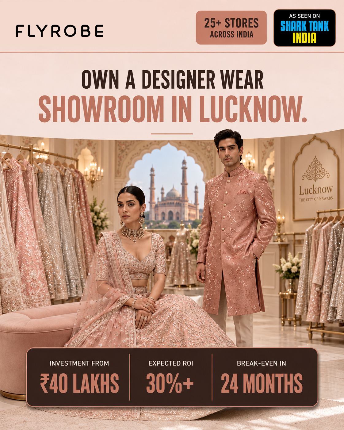 Flyrobe Facebook ad