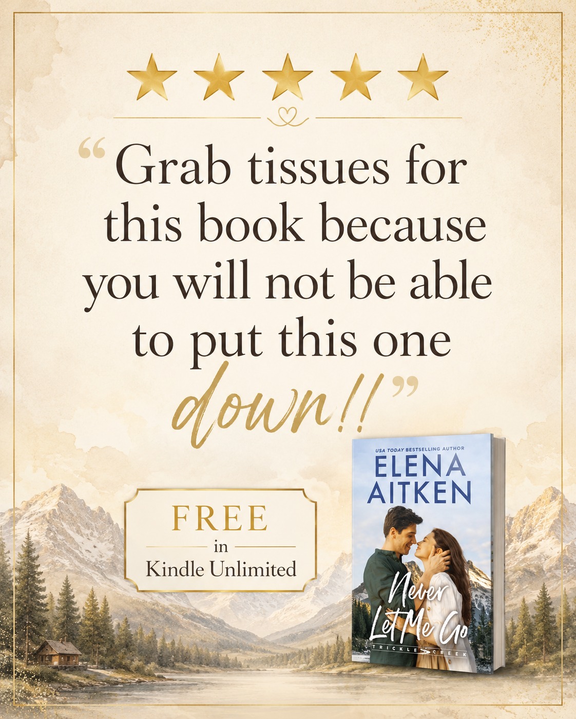 Elena Aitken Author Facebook ad from Jul 4, 2026
