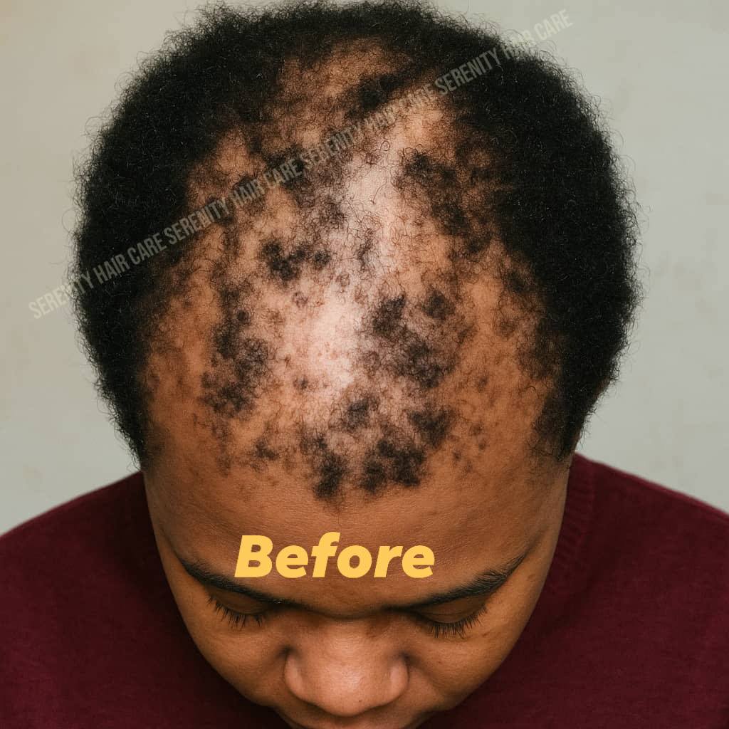 Serenity Hair Care Facebook ad
