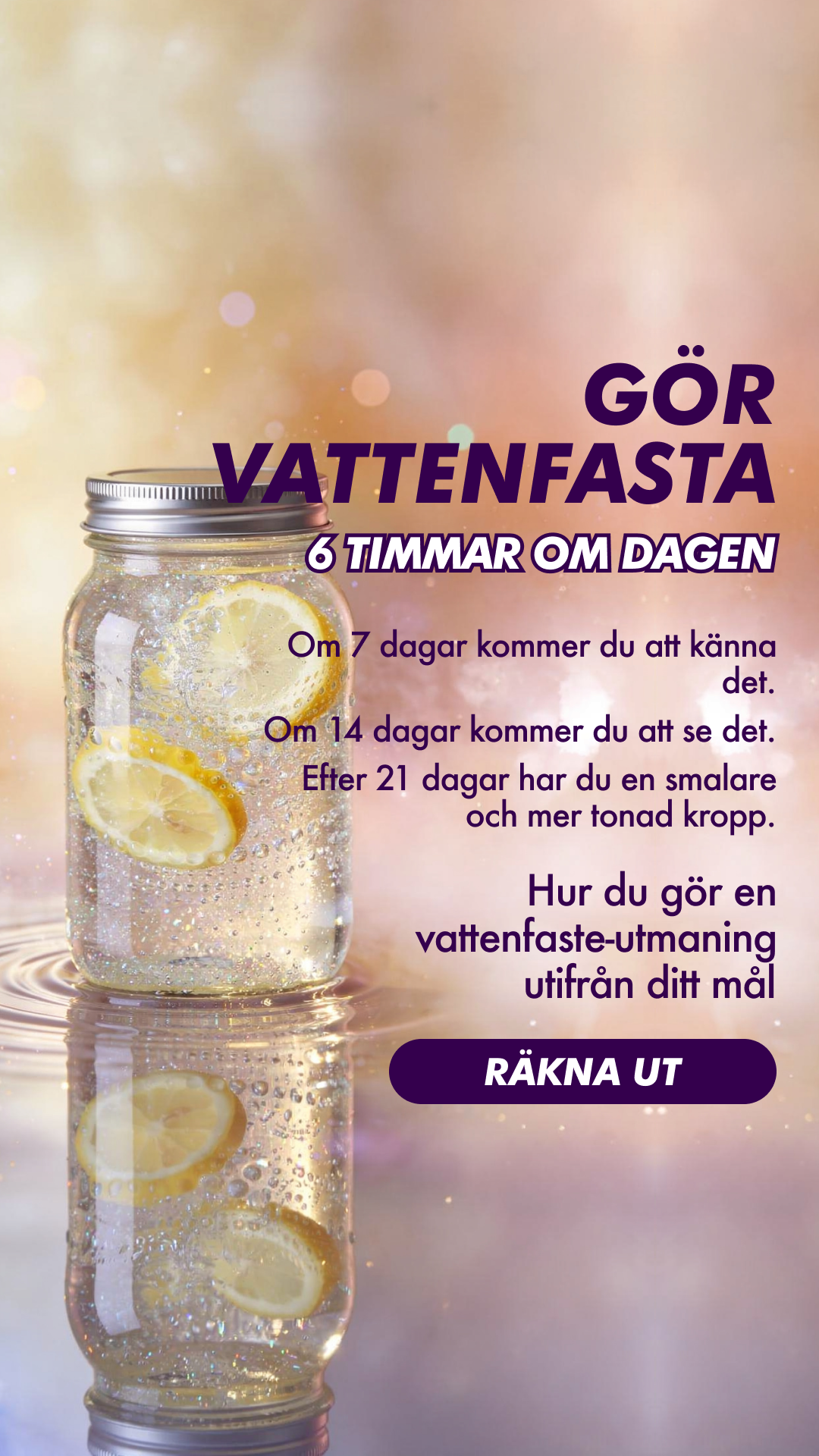 Simple Fasting App Facebook ad