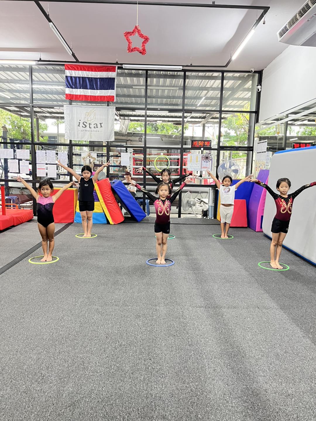 iStar Gymnastics Facebook ad: ยิมนาสติกศิลป์ กีฬาที่ช่วยพัฒนา