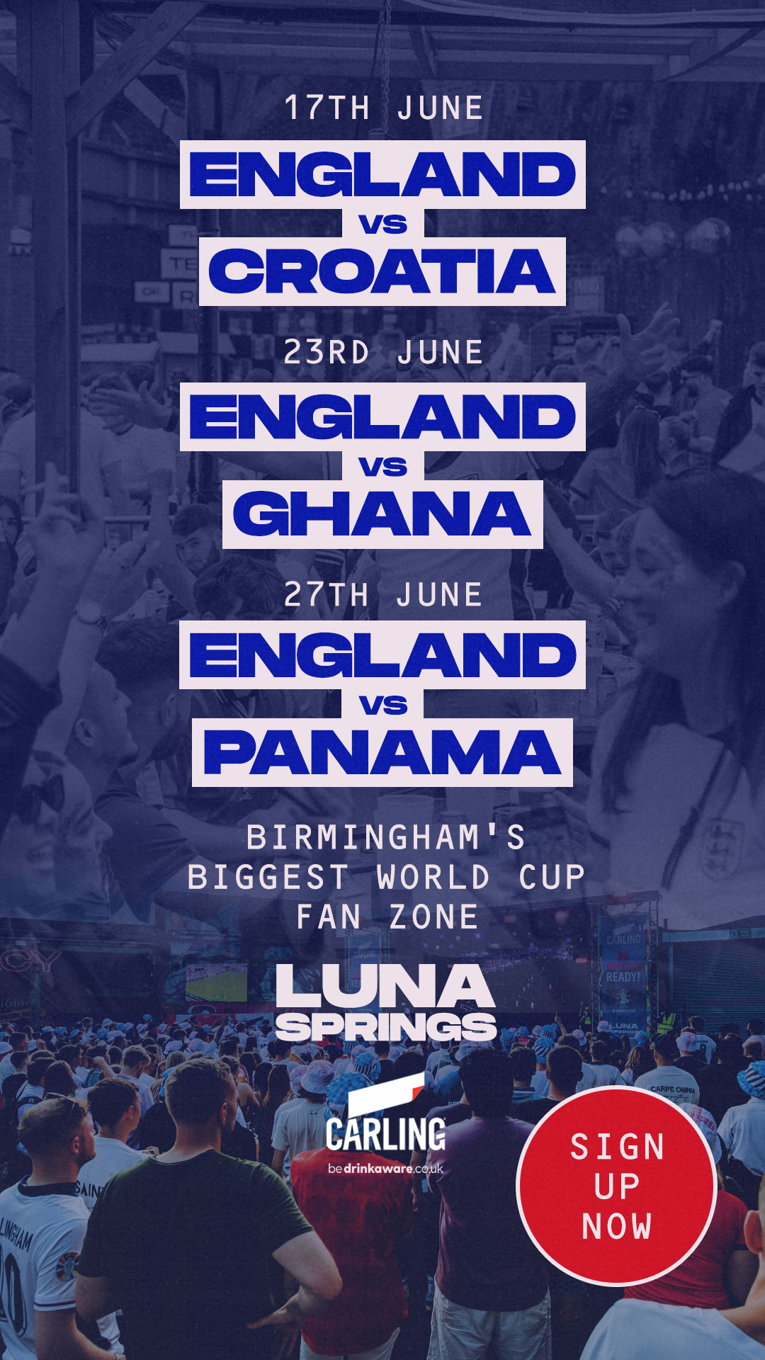Luna Springs Facebook ad