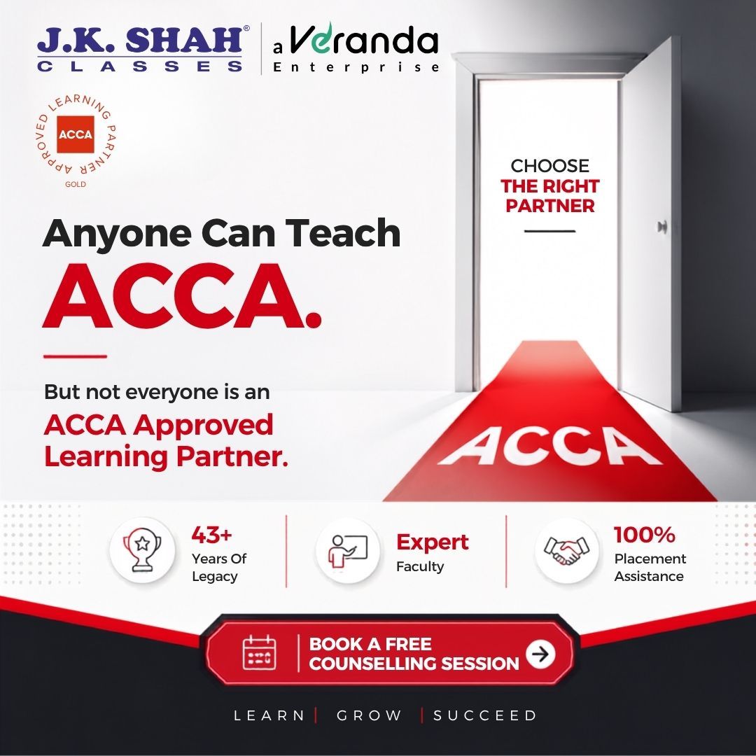 J.K.Shah Classes Facebook ad: Join India’s Most Trusted ACCA Coaching Classes!