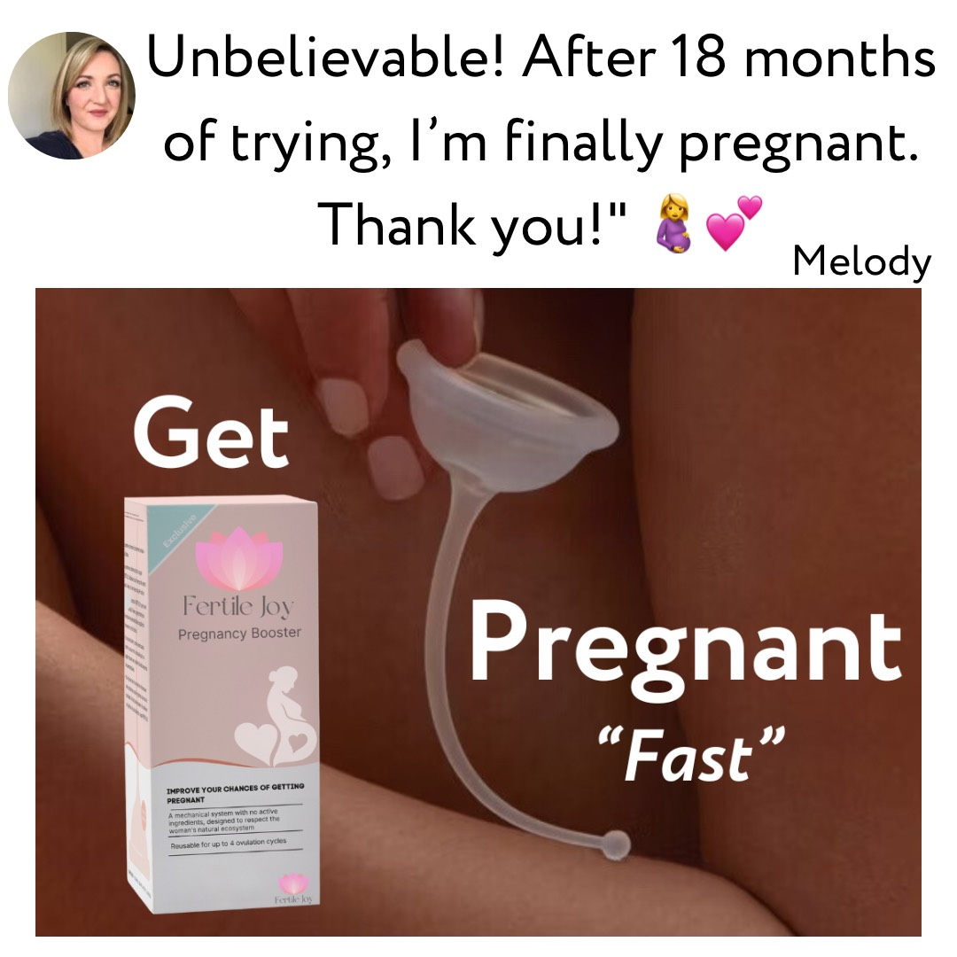 Fertile Joy Facebook ad: Increase Pregnancy by 48% | Free Shipping Today