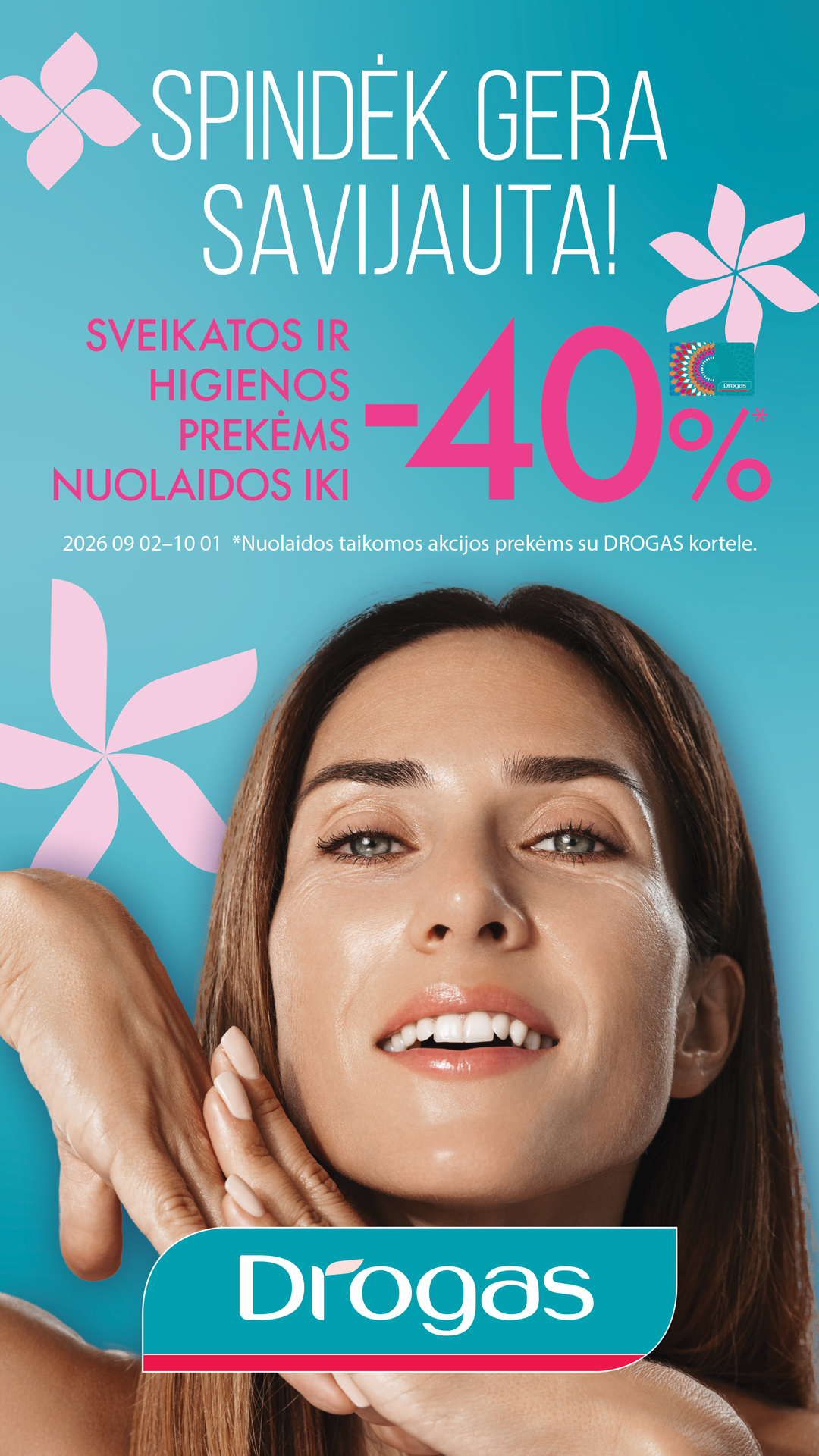 DrogasLietuva Facebook ad: Pasirūpink savimi