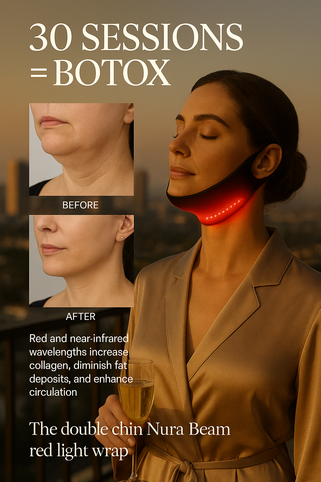 Nura Beam inc. Facebook ad