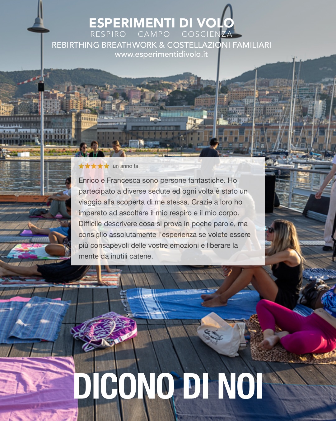 Esperimentidivolo Facebook ad: Ogni seminario è stato diverso, ogni gruppo unico.