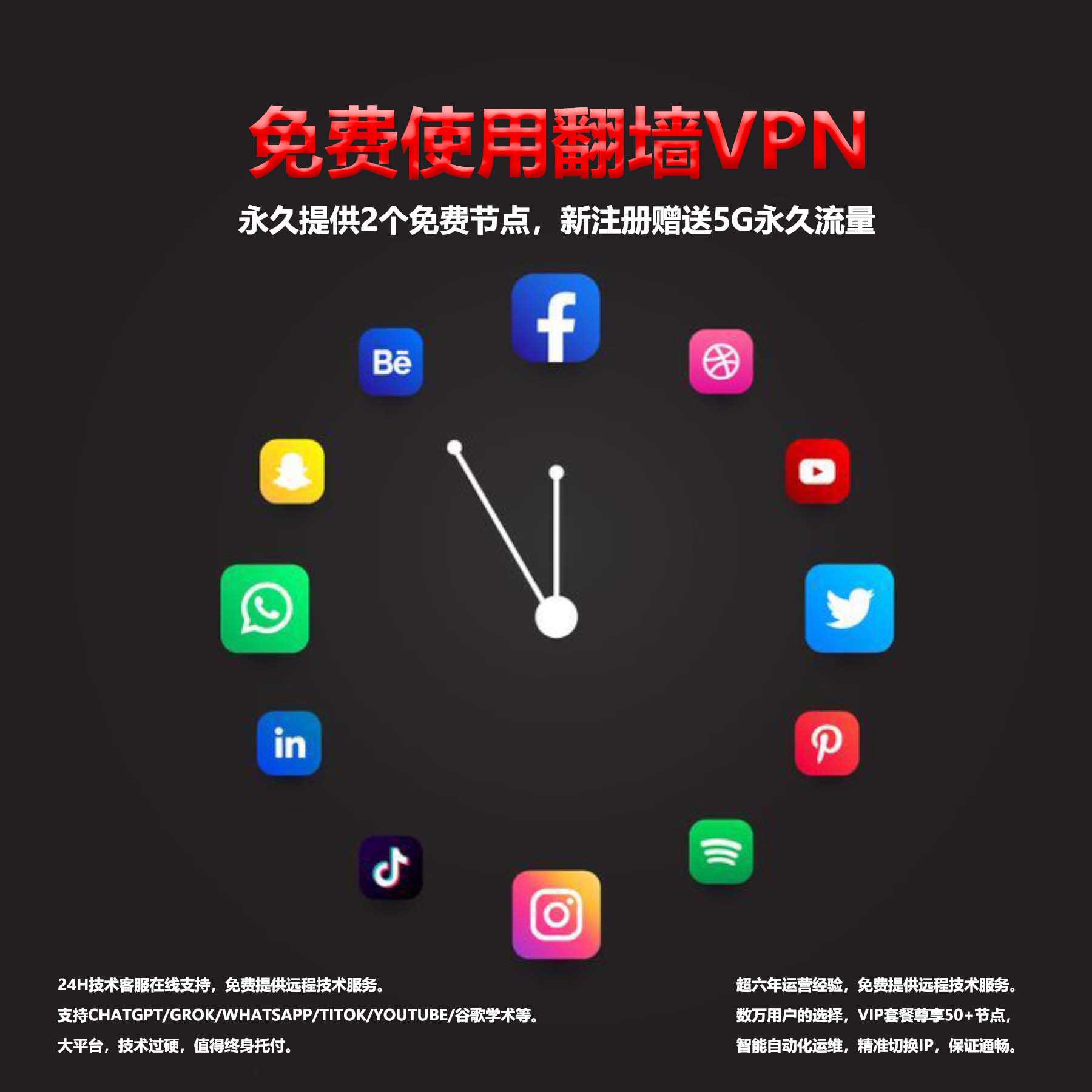 Langchao Cloud Facebook ad: 免费翻墙VPN一个账号,多设备共享,可同时在线,免费提供各种客户端,免费技术支援,免费教程
