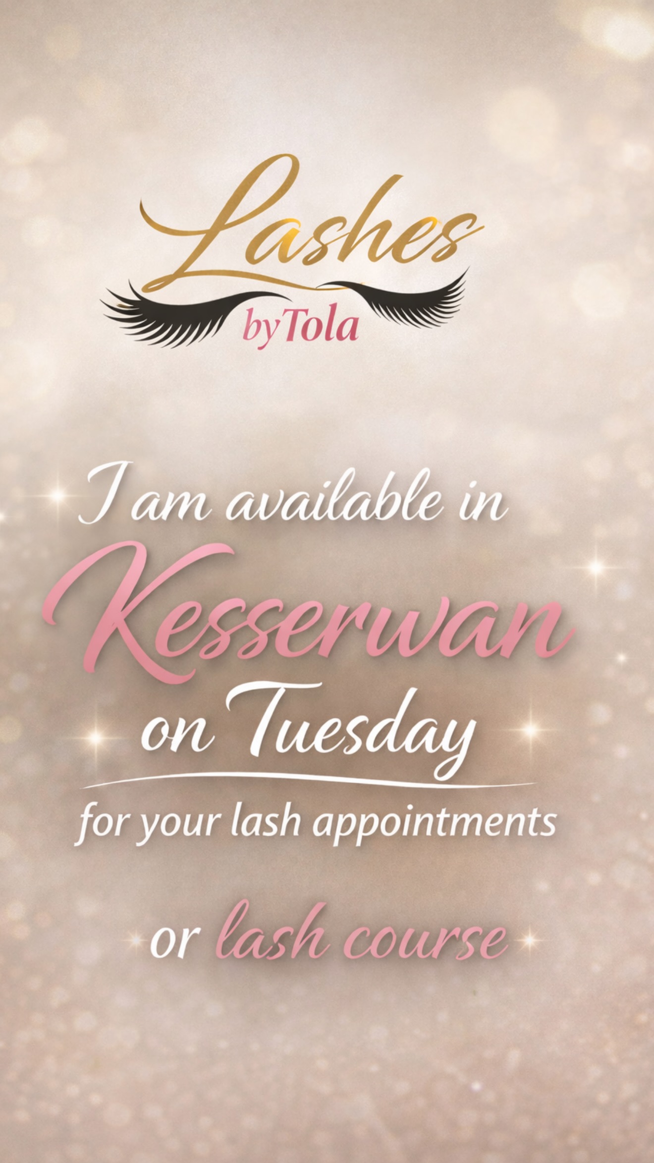Lashes by tola Facebook ad from Mar 13, 2026