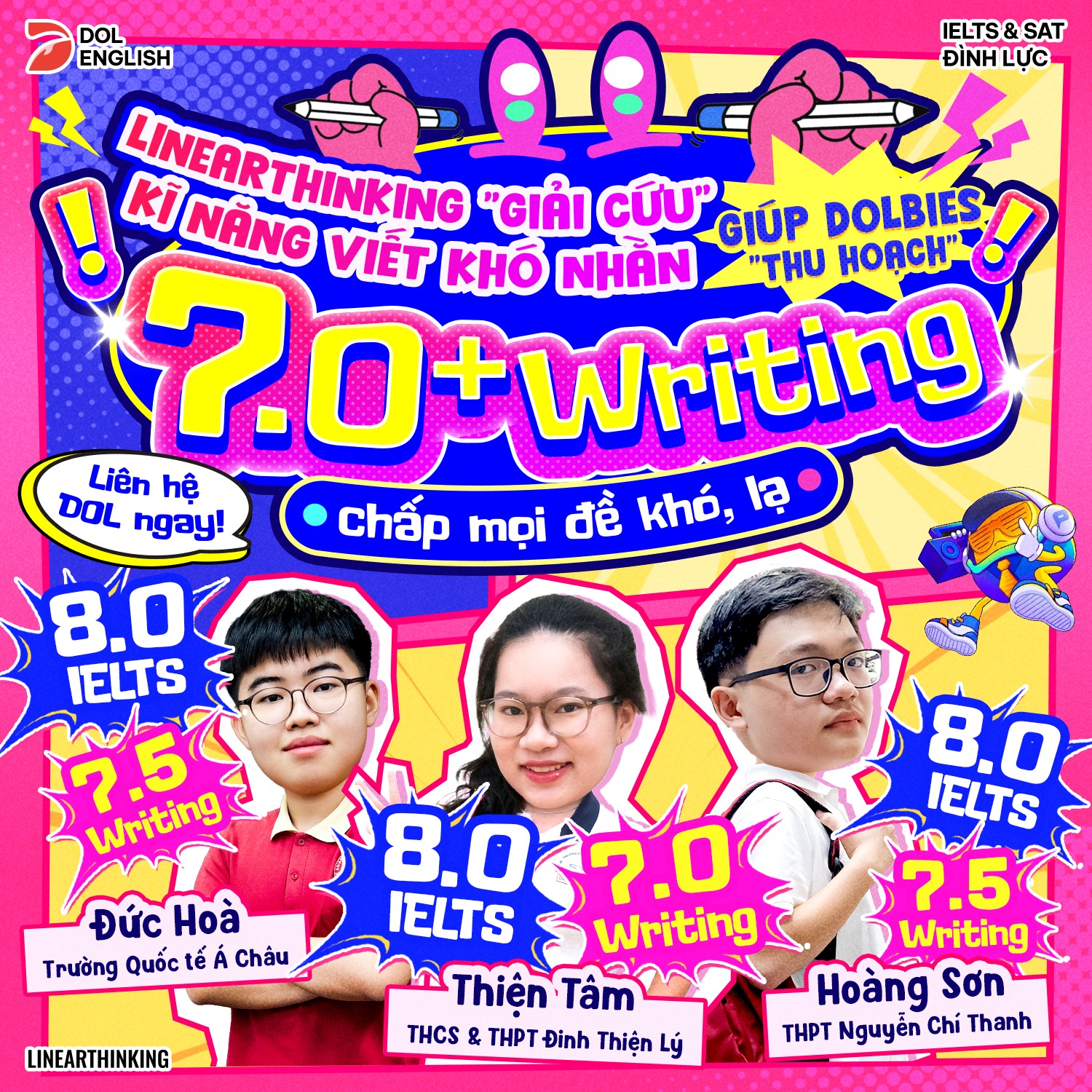 DOL English Facebook ad