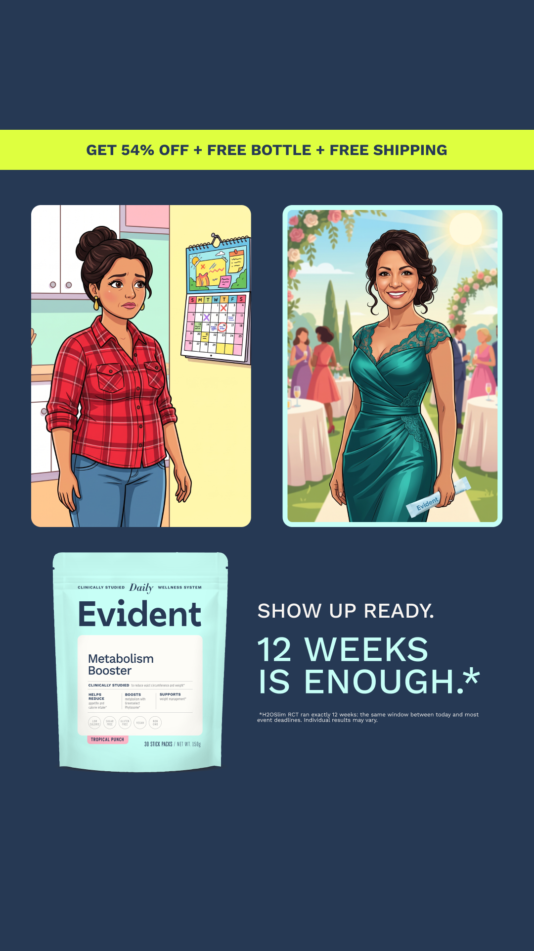 Evident Wellness Facebook ad