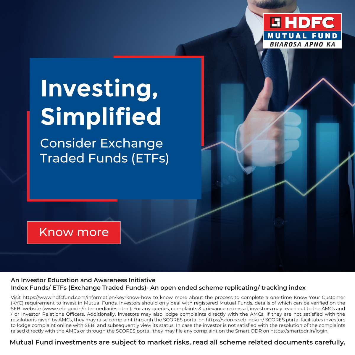 HDFC Mutual Fund Facebook ad