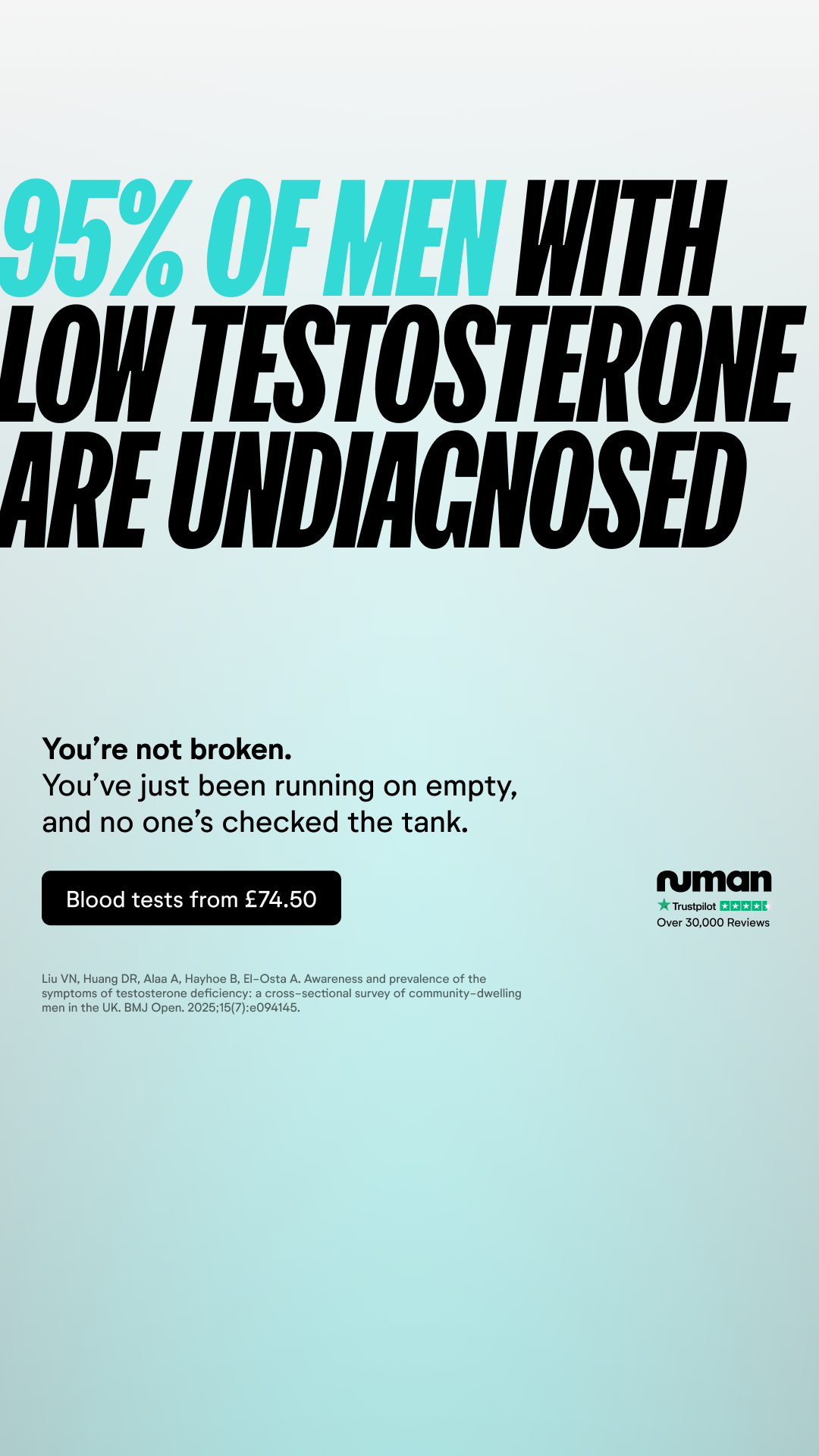 Numan - Digital healthcare Facebook ad