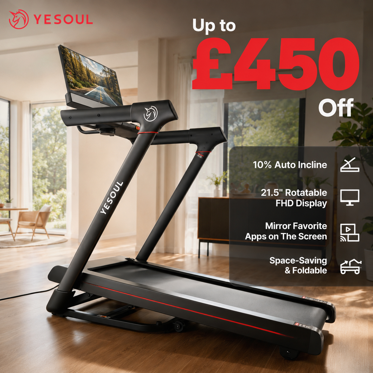 Yesoul Fitness United Kingdom Facebook ad