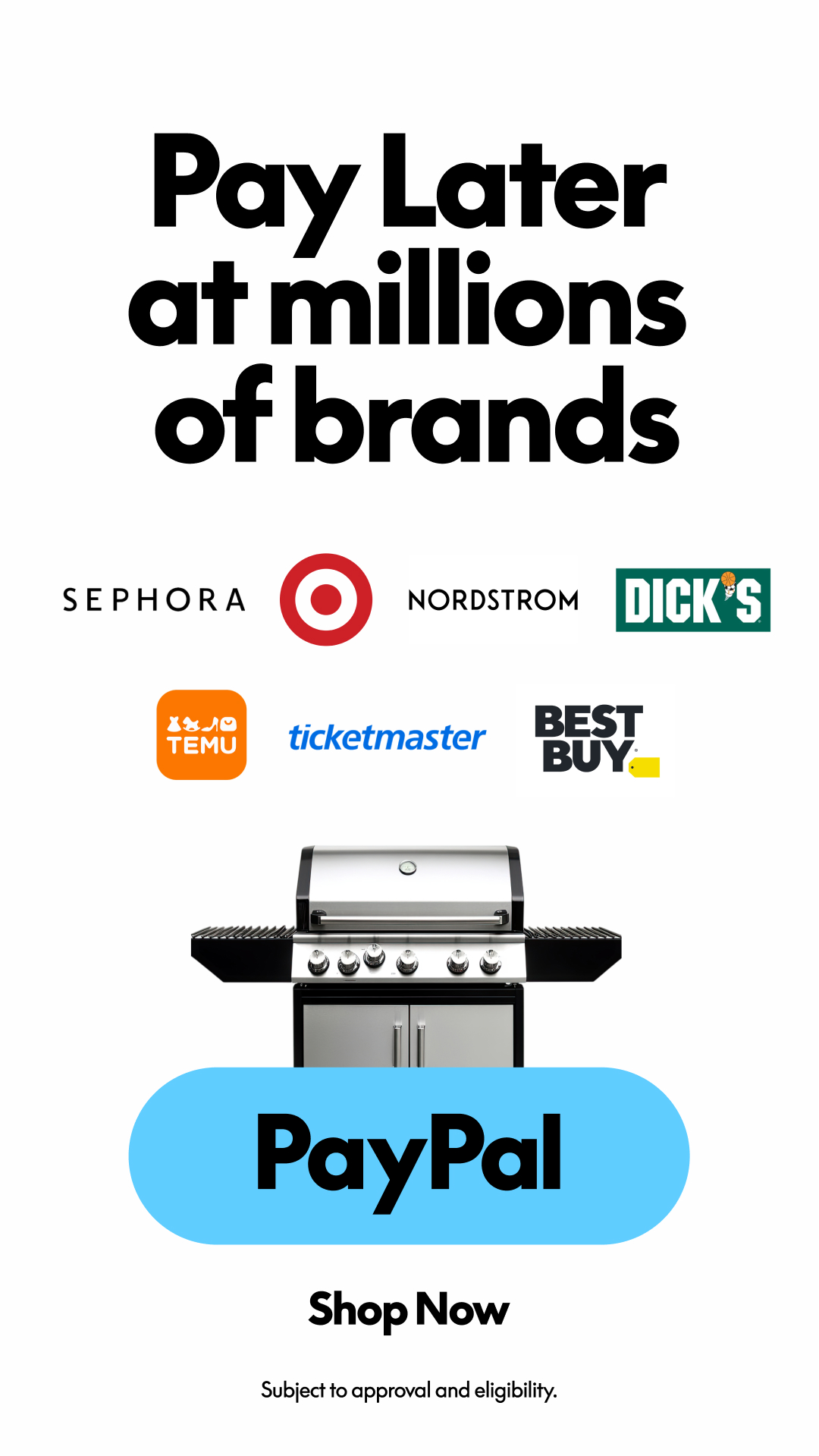 PayPal Facebook ad