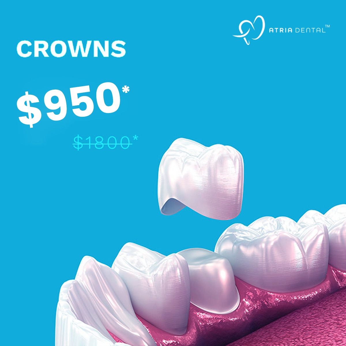 Atria Dental Facebook ad