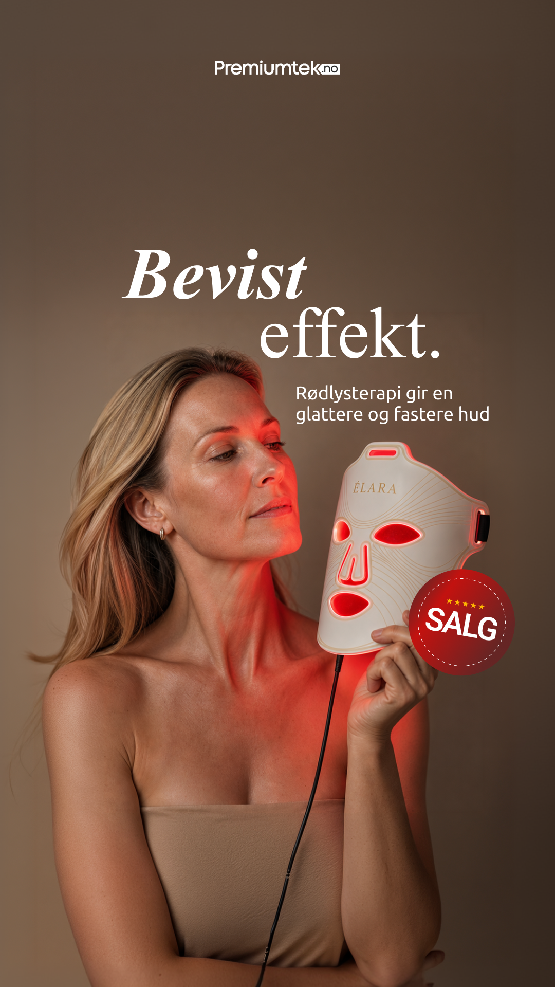 Premium Tek Facebook ad: Spar 25% nå