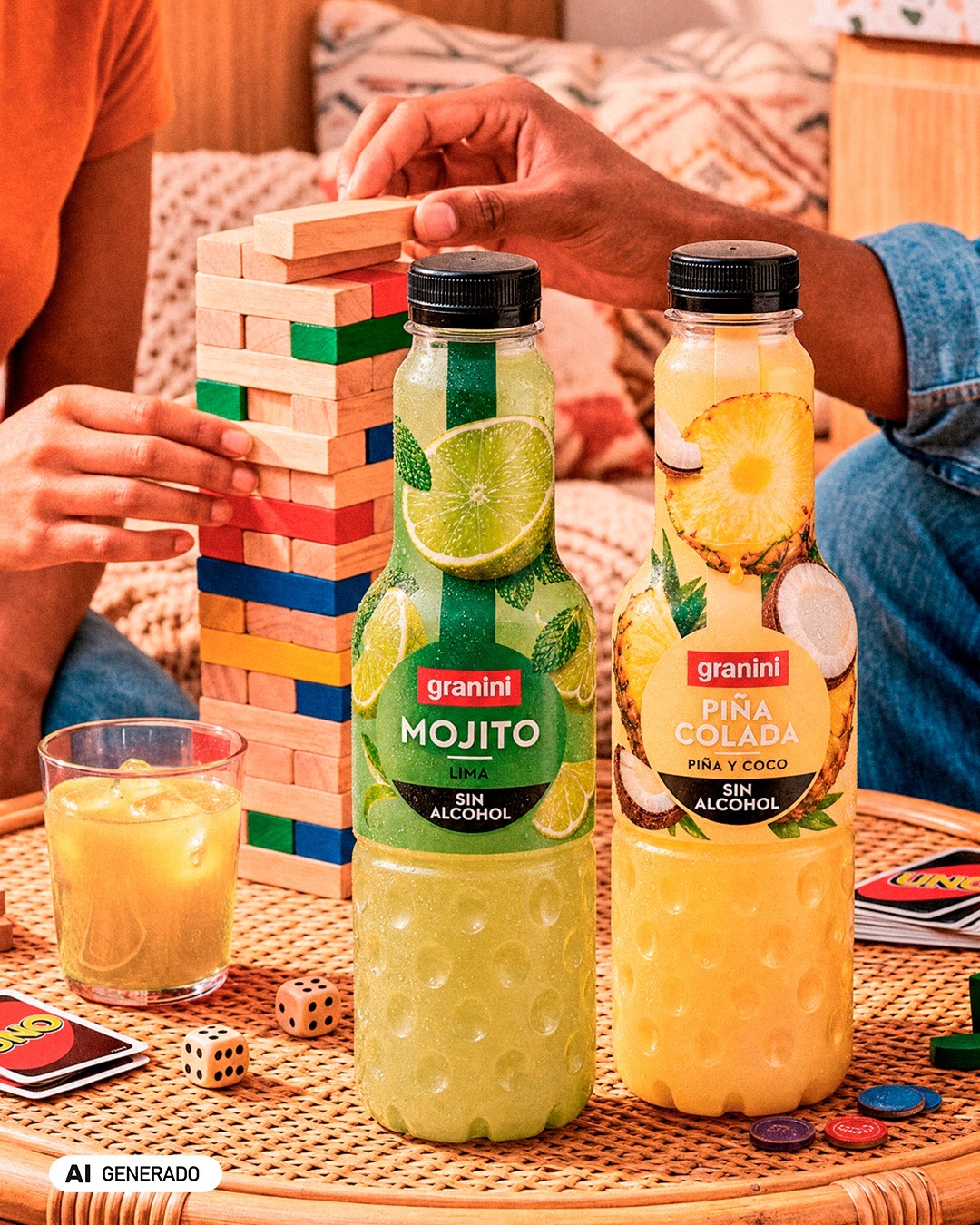 granini España Facebook ad: Limonada - Para llevar - Pack 12 (12x0,33L)