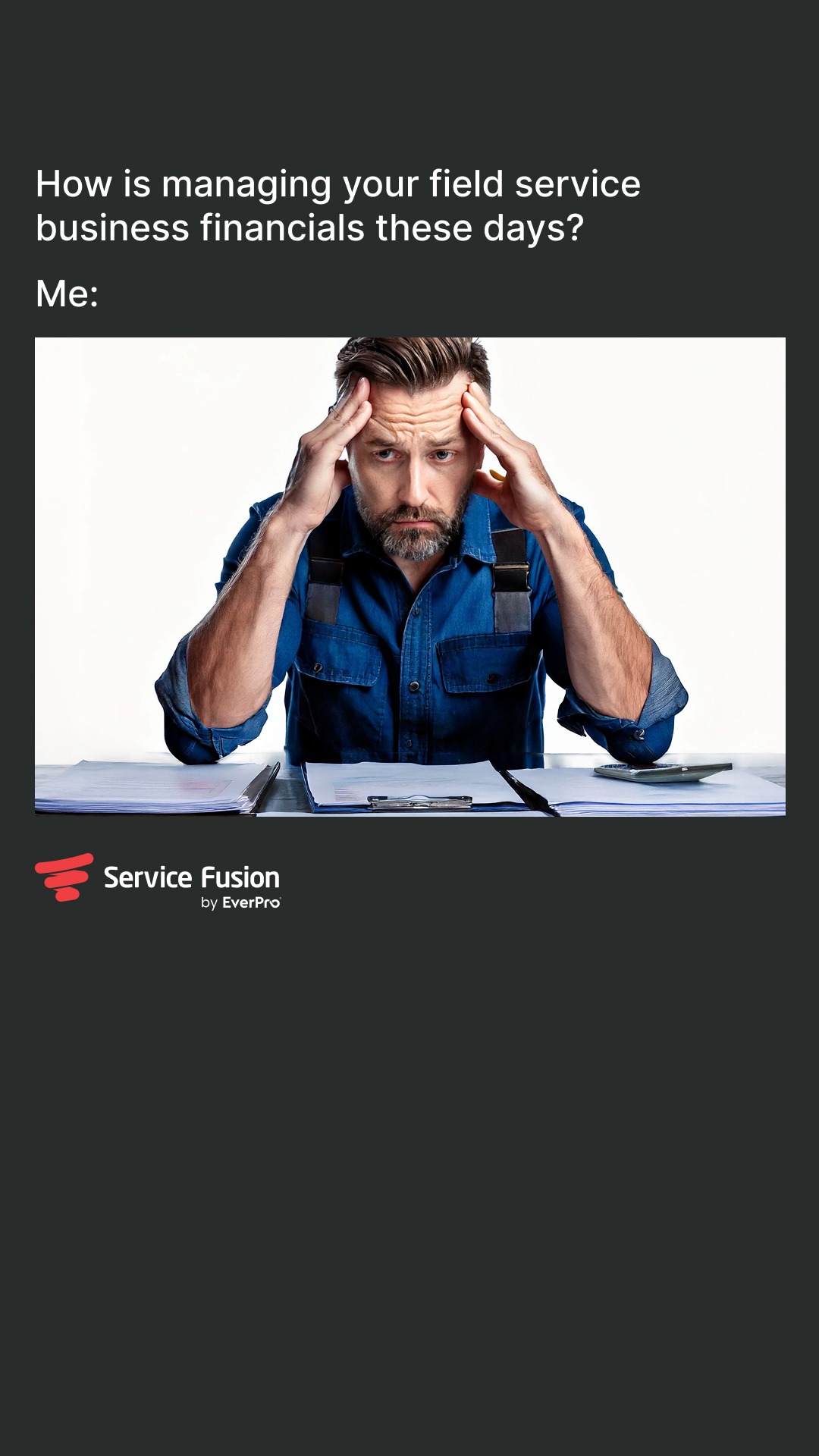 Service Fusion Facebook ad