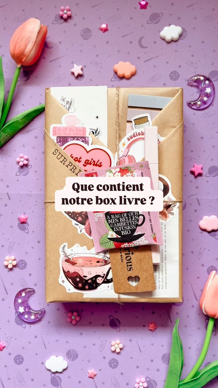 Booksterious Facebook ad: Découvre notre box de livre mystère, avec ou…