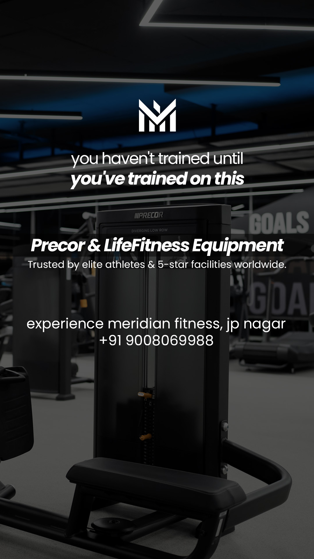 Meridian Fitness Facebook ad from May 27, 2026