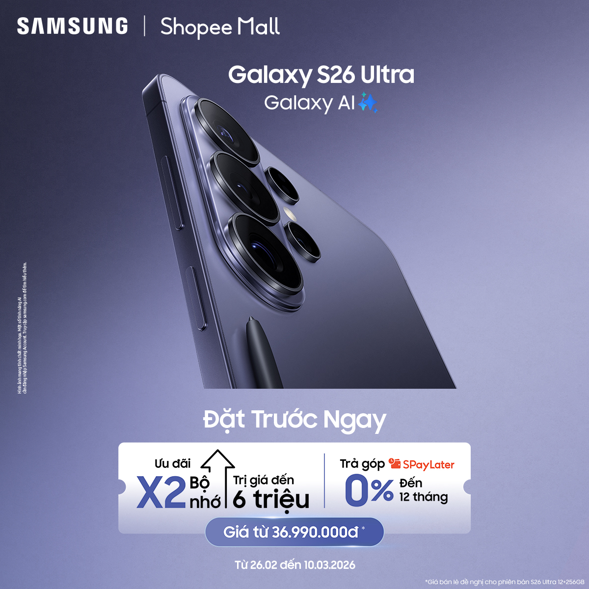 Samsung Facebook ad