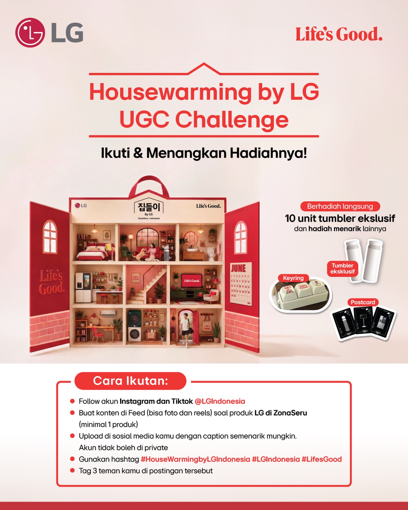 LG Global Facebook ad: Housewarming by LG | LG Indonesia
