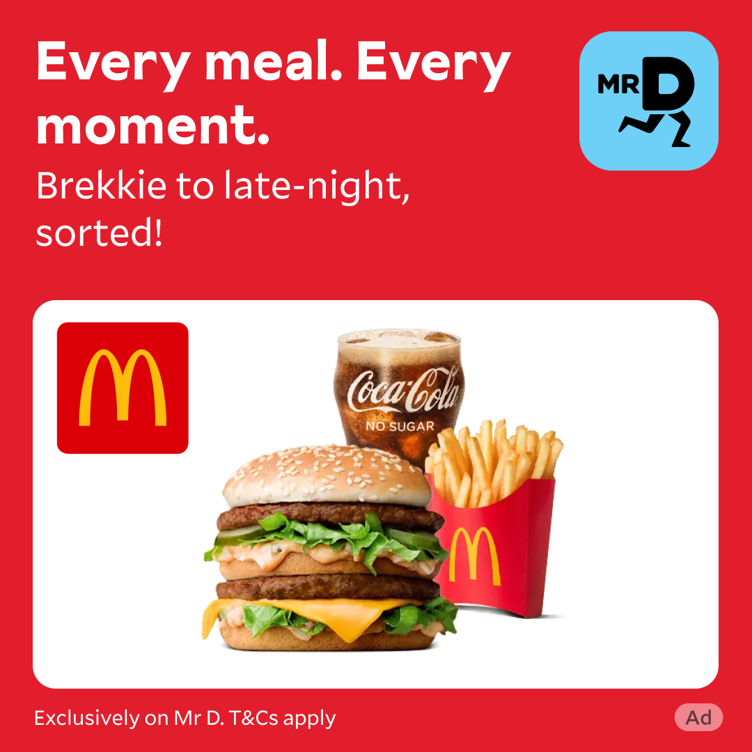 Mr D Facebook ad