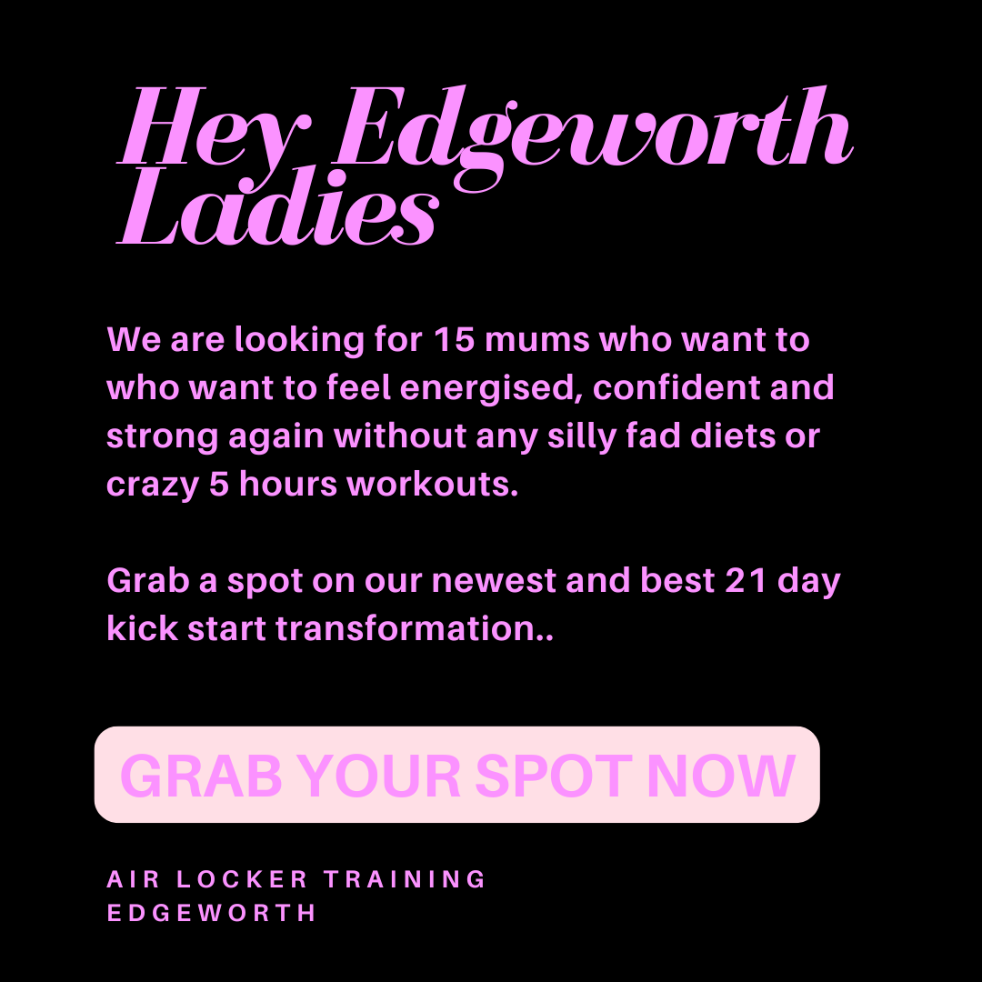 Air Locker Training Edgeworth Facebook ad from Mar 24, 2026