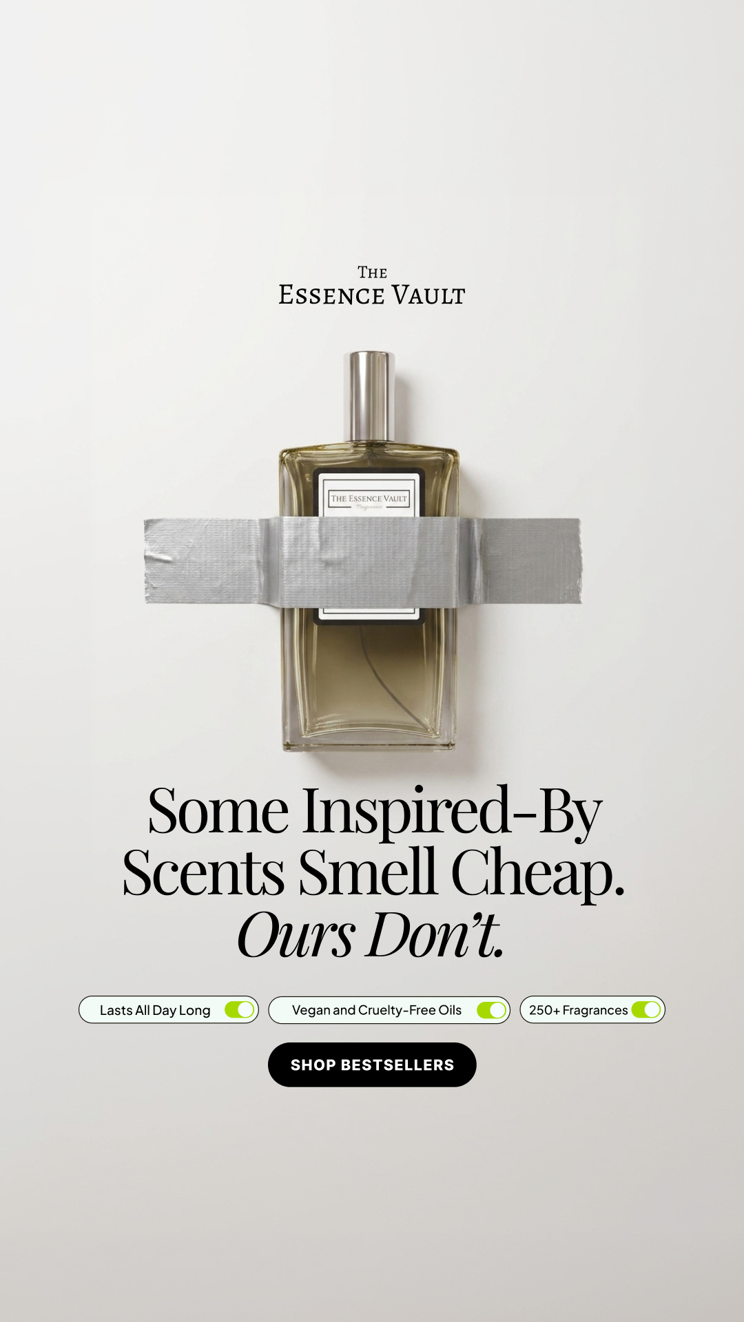 The Essence Vault Facebook ad