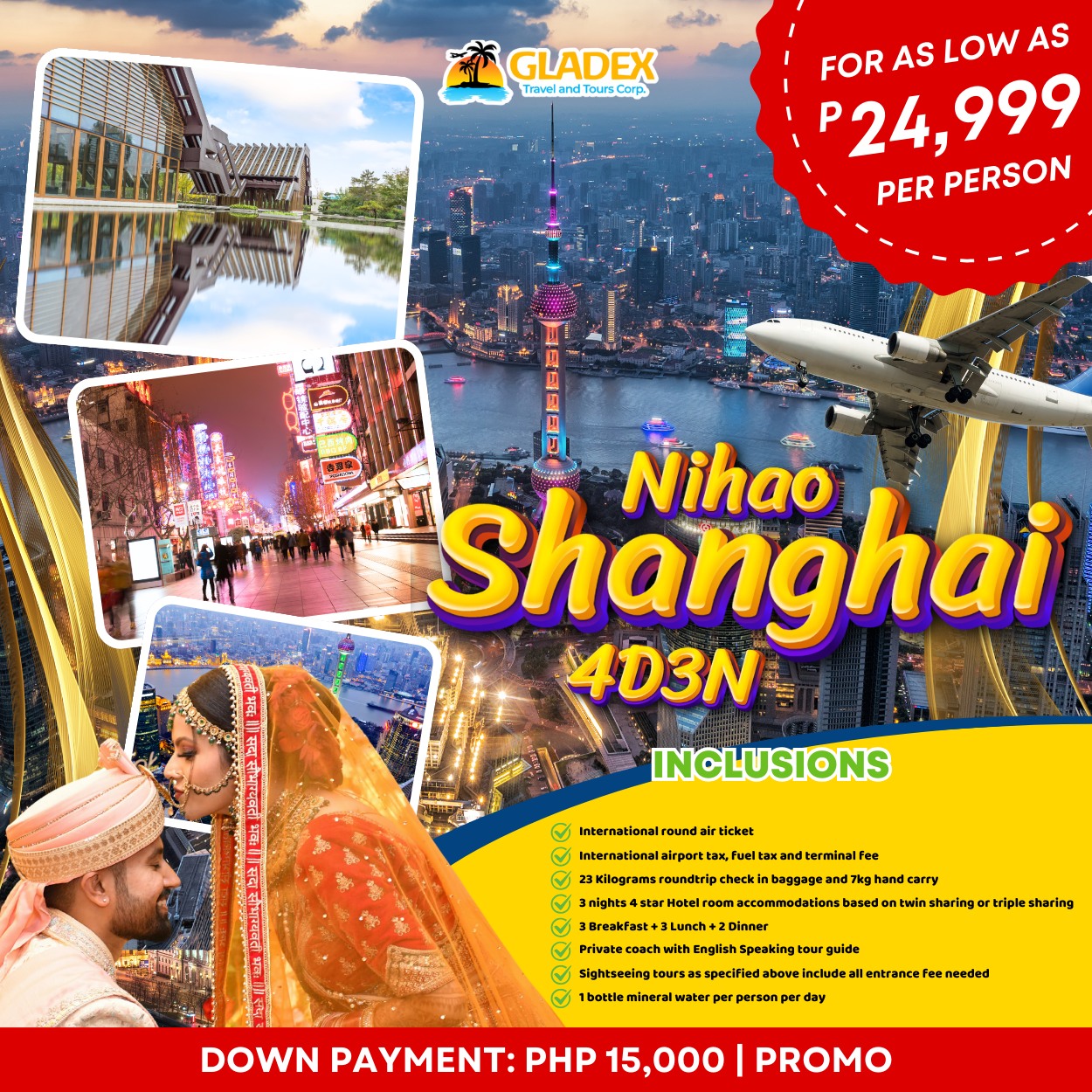 Gladex Travel & Tours Facebook ad