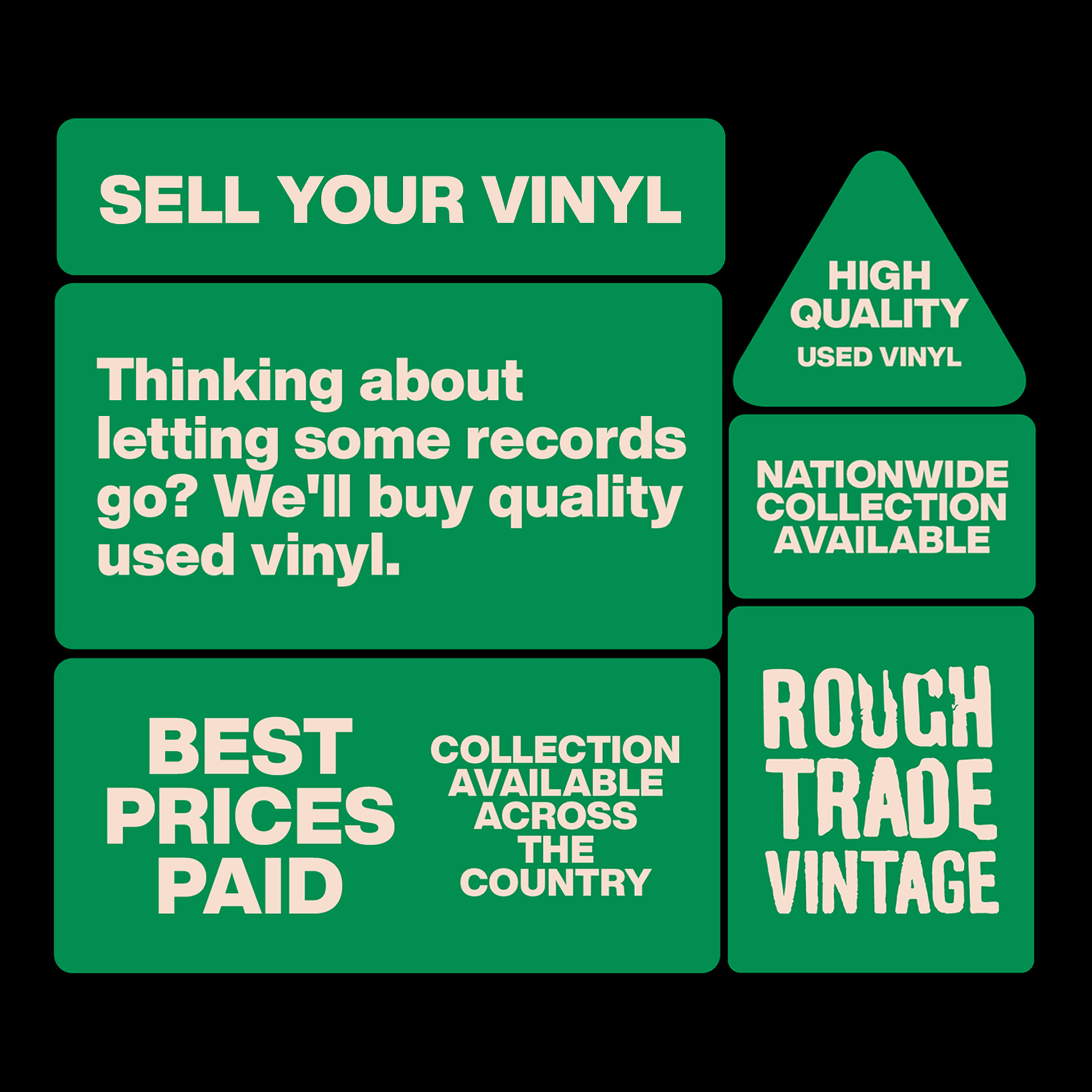Rough Trade Facebook ad: Sell Your Vinyl