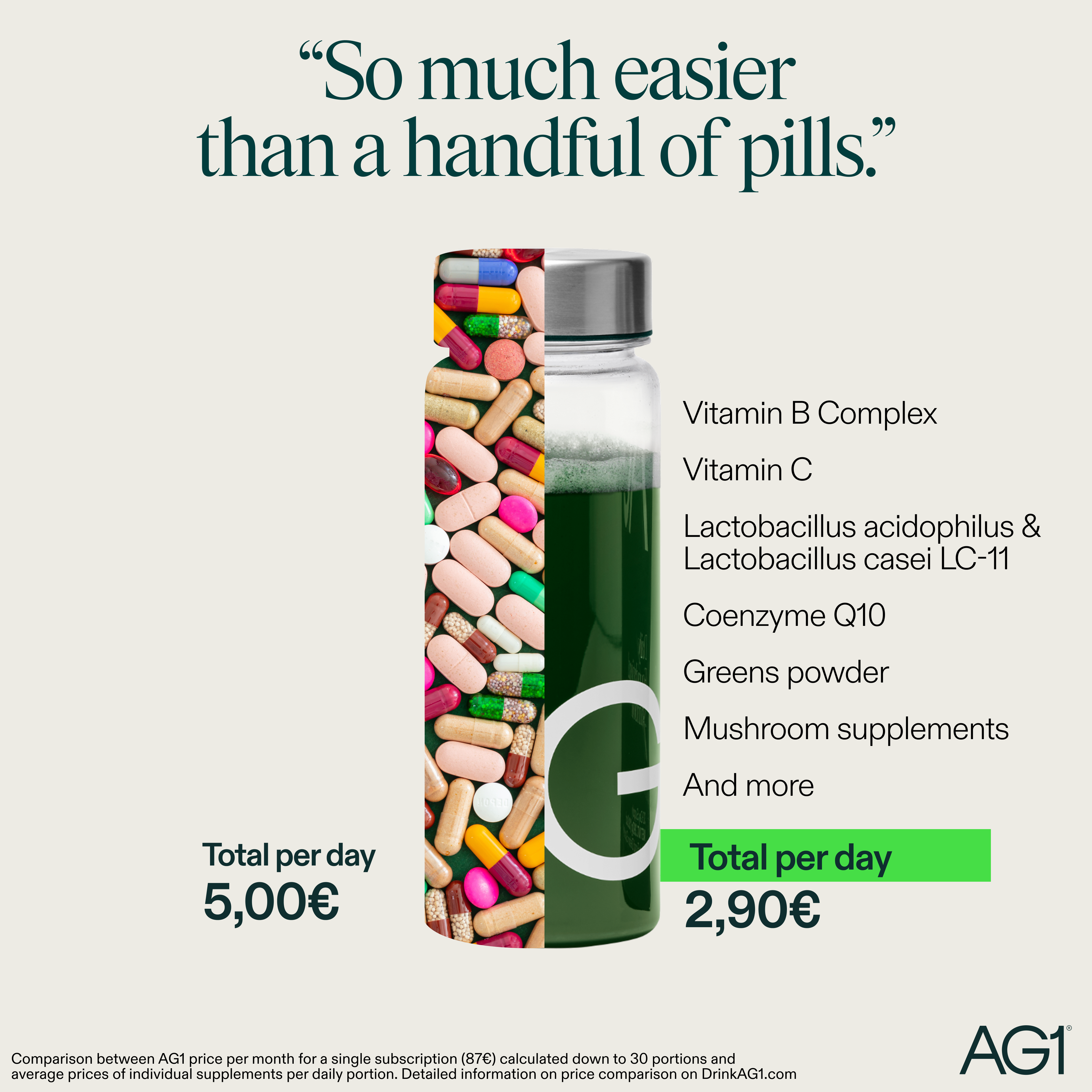 AG1 by Athletic Greens Facebook ad