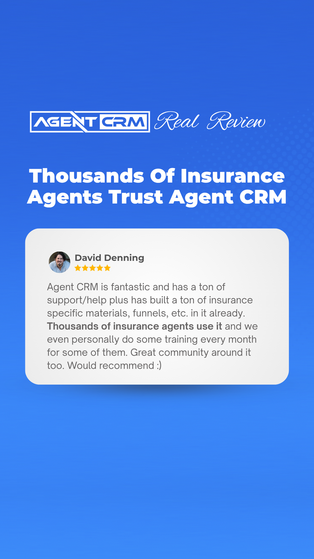 Agent CRM: AI-Powered Sales+Marketing Software Facebook ad