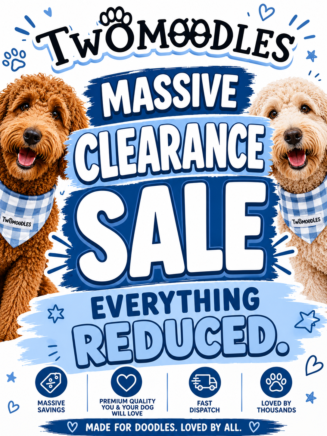 Twomoodles Facebook ad: Everything Reduced to Clear