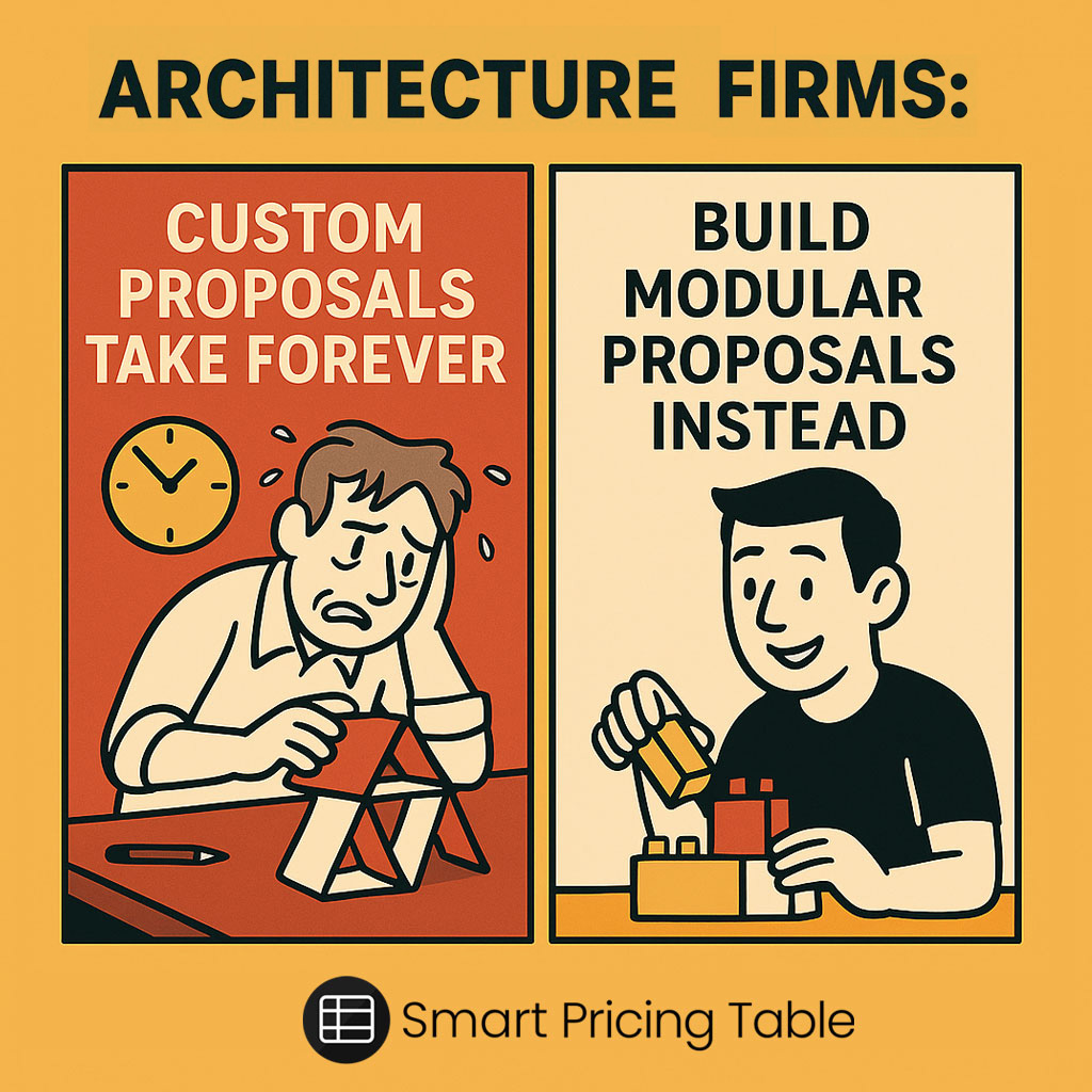 Smart Pricing Table Facebook ad