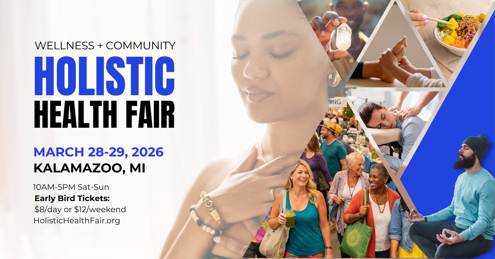 Holistic Health Fair Facebook ad: Kalamazoo Holistic Health Fair