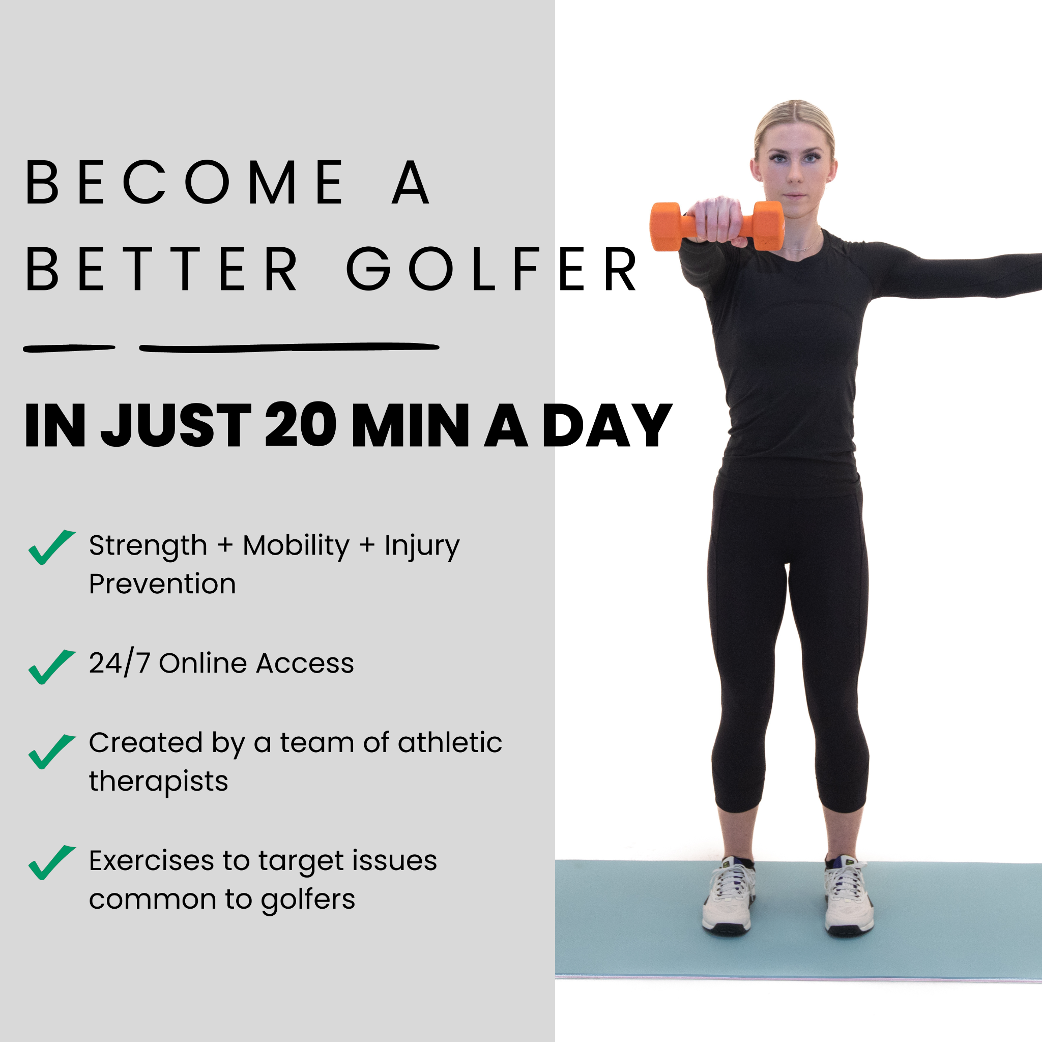 Dynamic Golfers Facebook ad