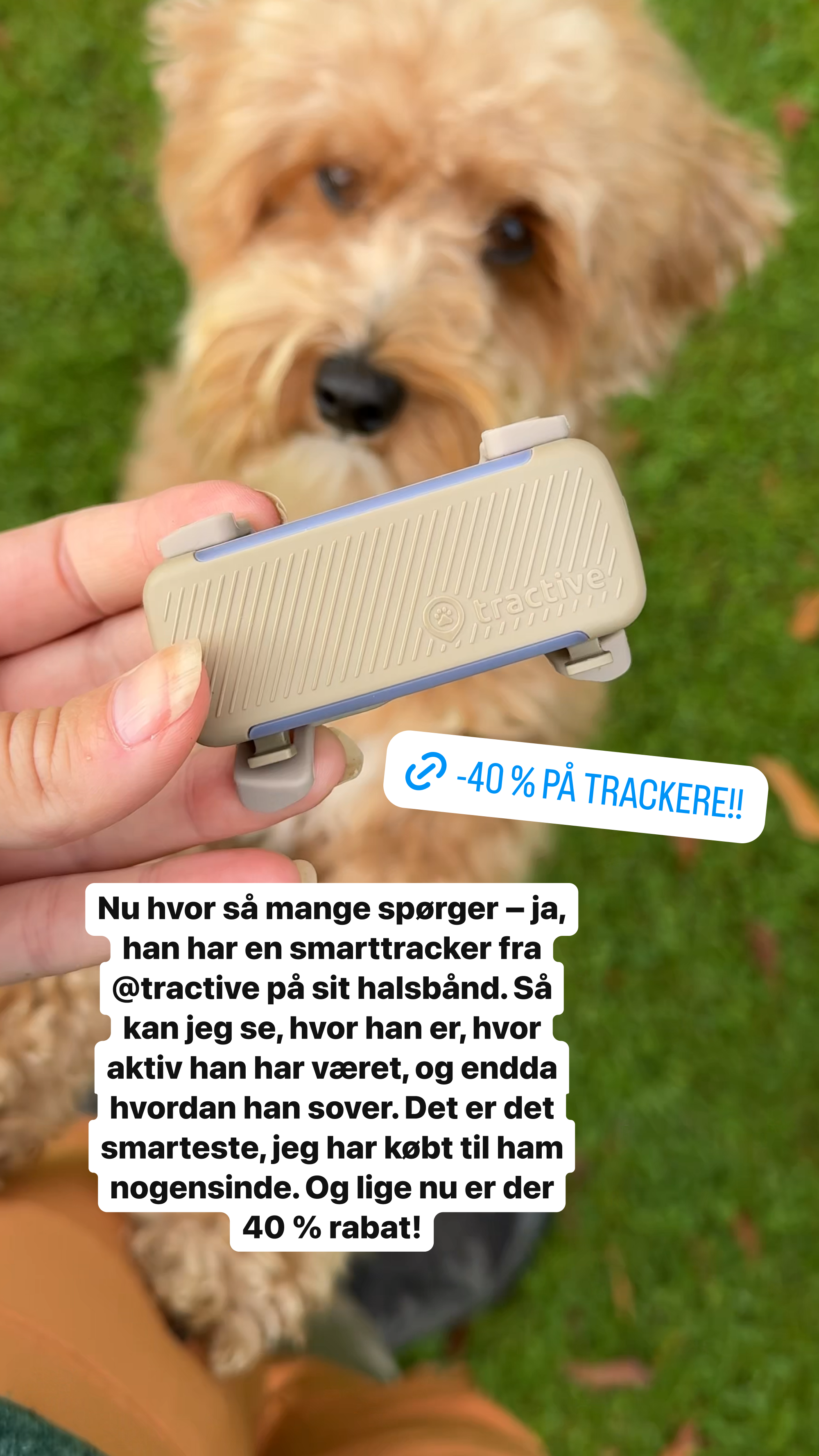 Tractive Facebook ad