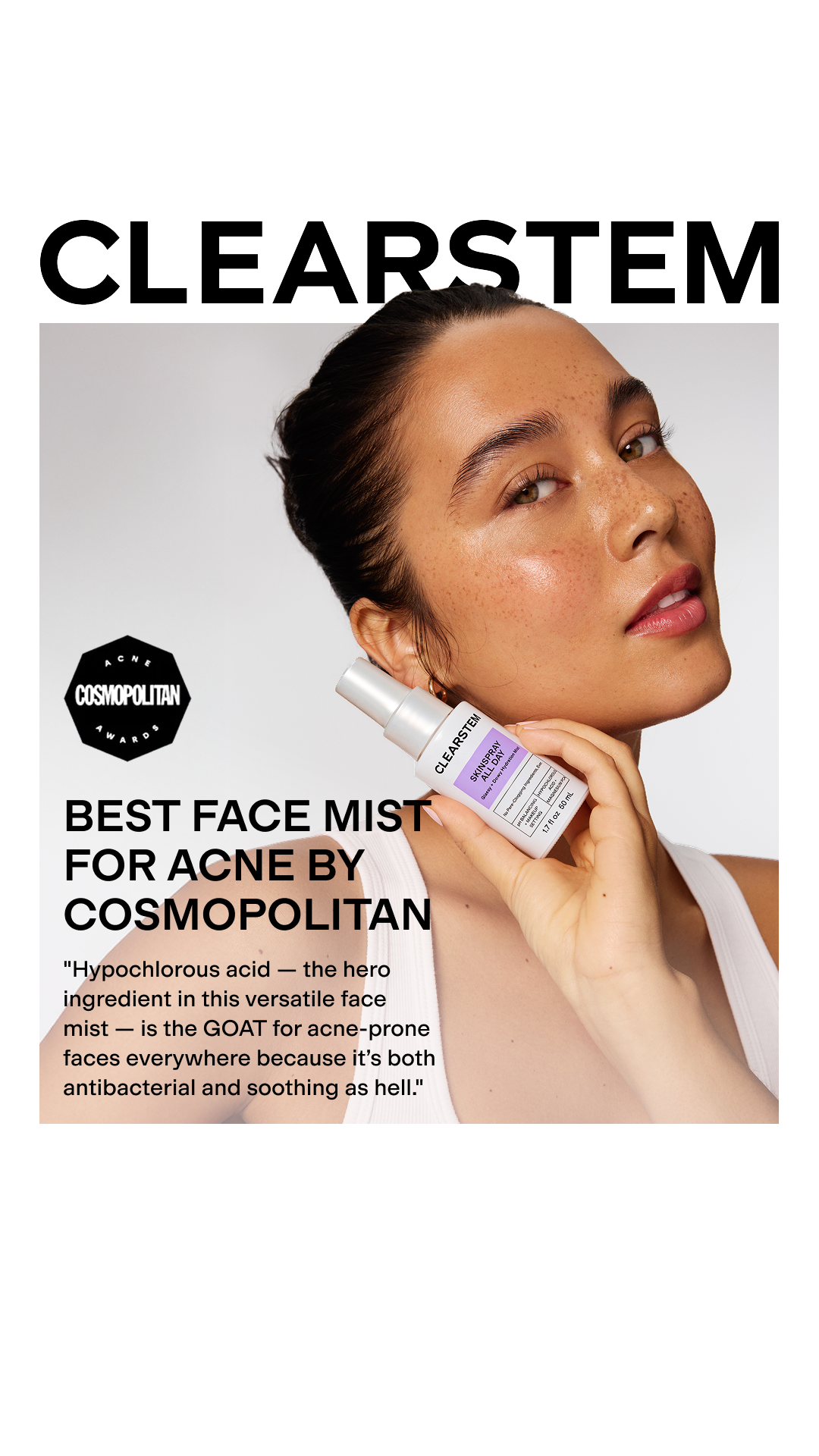CLEARSTEM Skincare Facebook ad