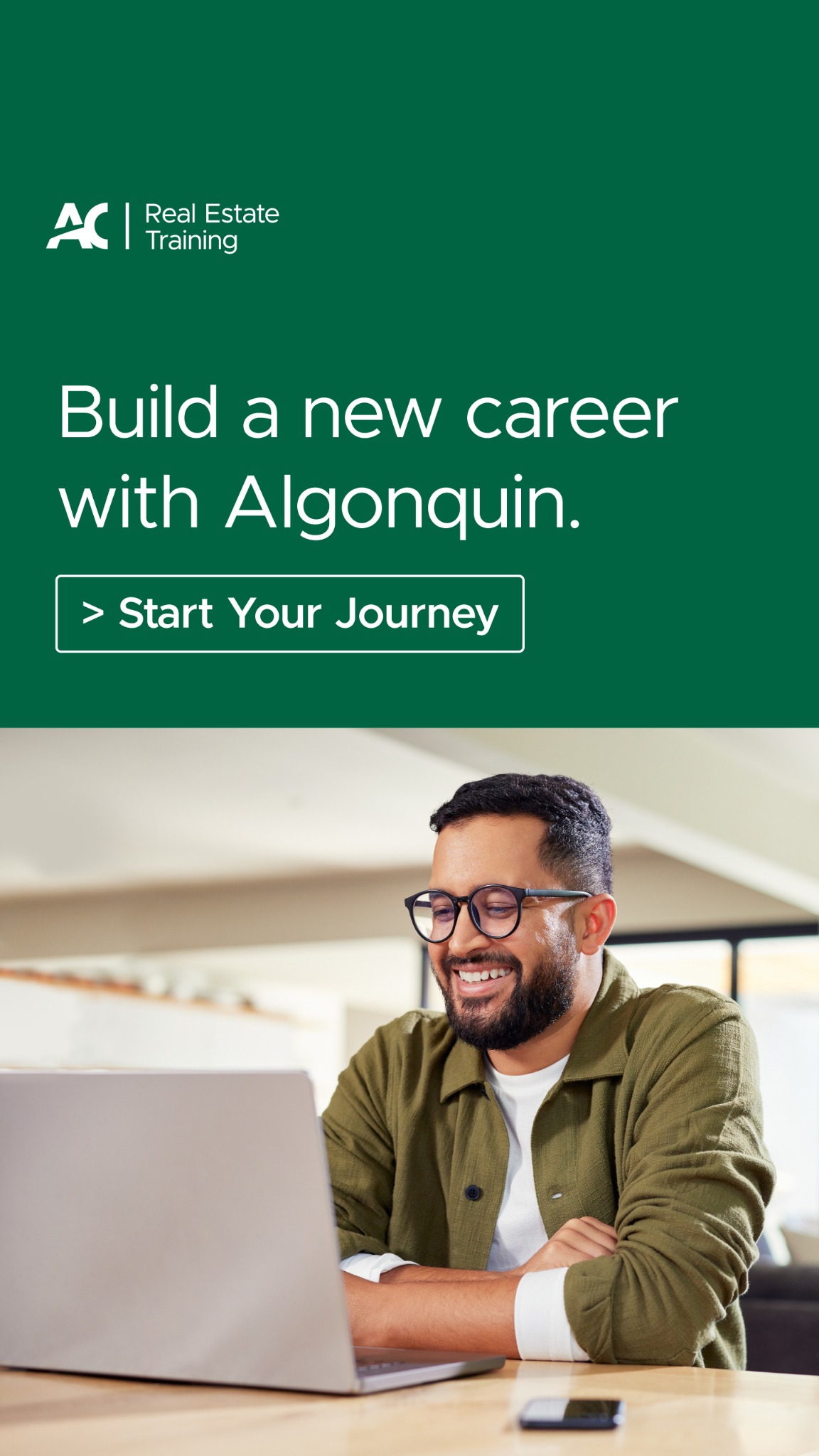 Algonquin College Professional Training Facebook ad