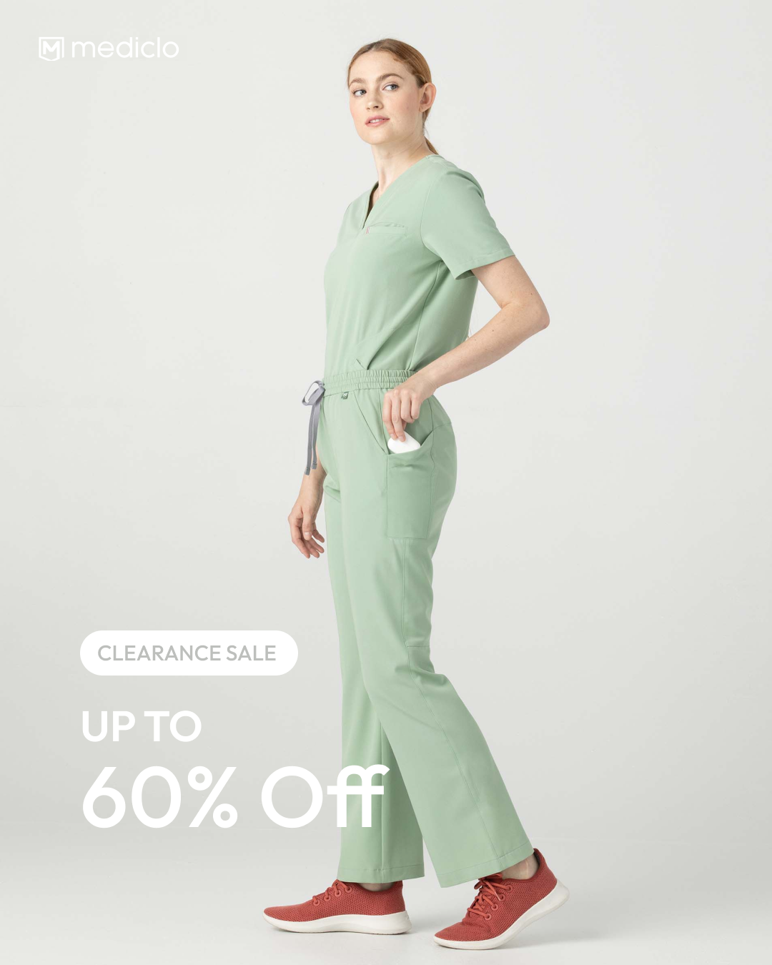 Shopmediclo Facebook ad: FYSEL ‎ Bali‎ ‎ Flare Scrub Pants (Final Sale)