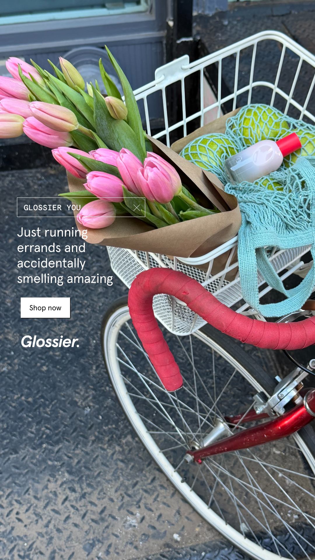 Glossier Facebook ad